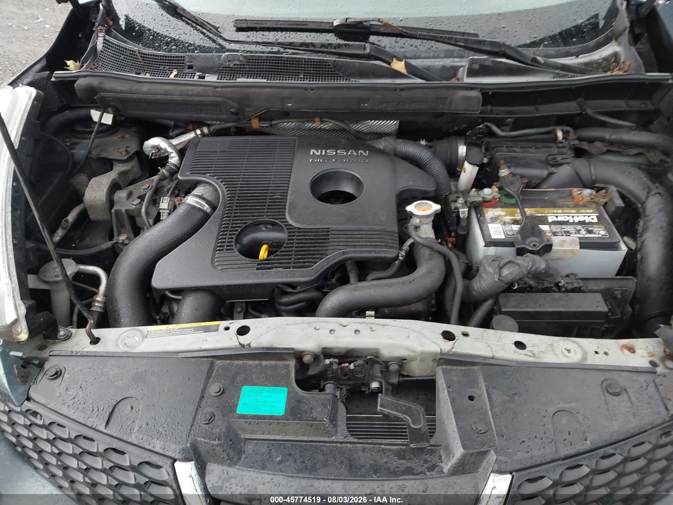 2011 Nissan Juke Sl Teal vin: JN8AF5MVXBT021501