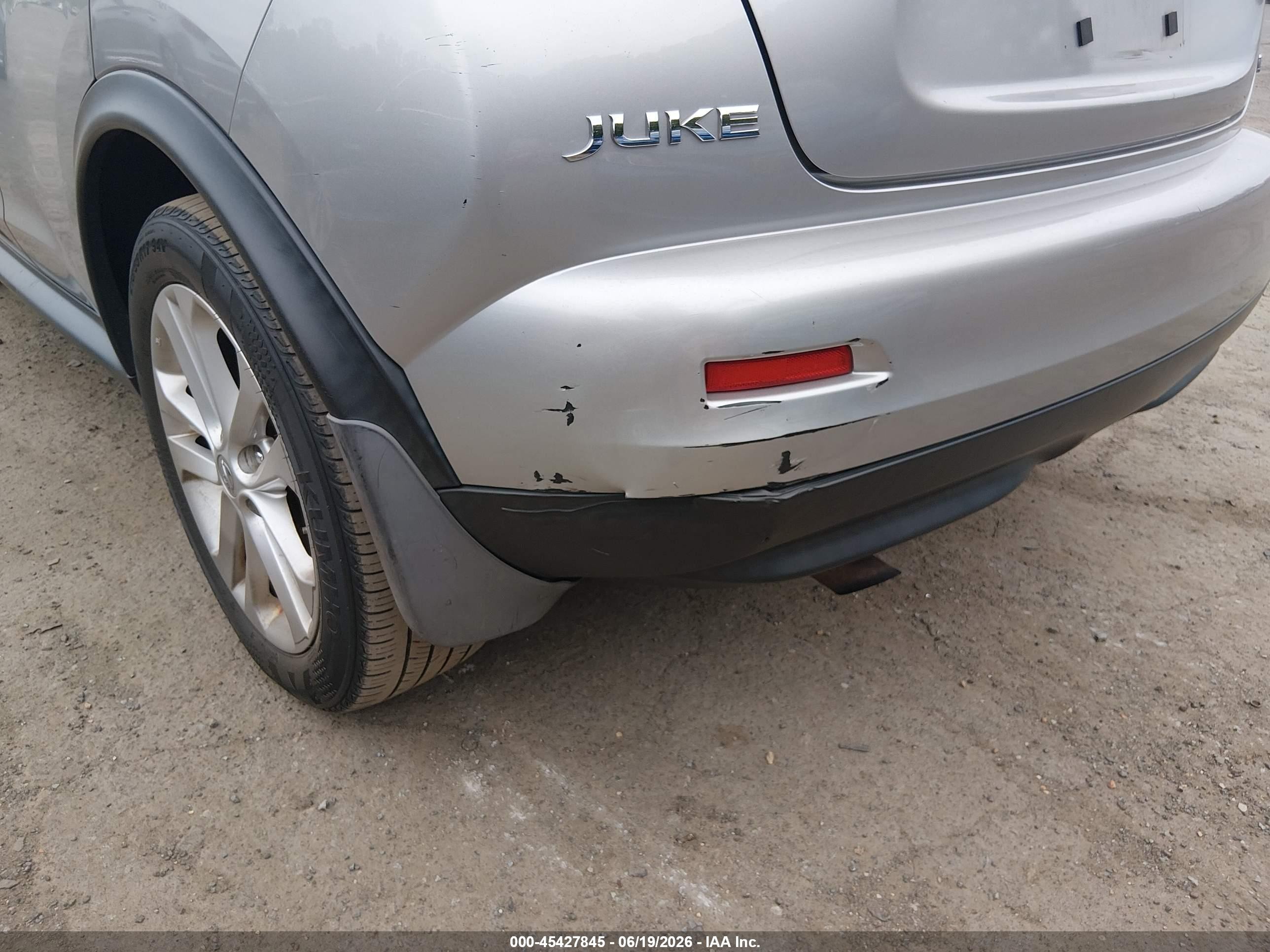 2011 Nissan Juke Sl Silver vin: JN8AF5MVXBT023667