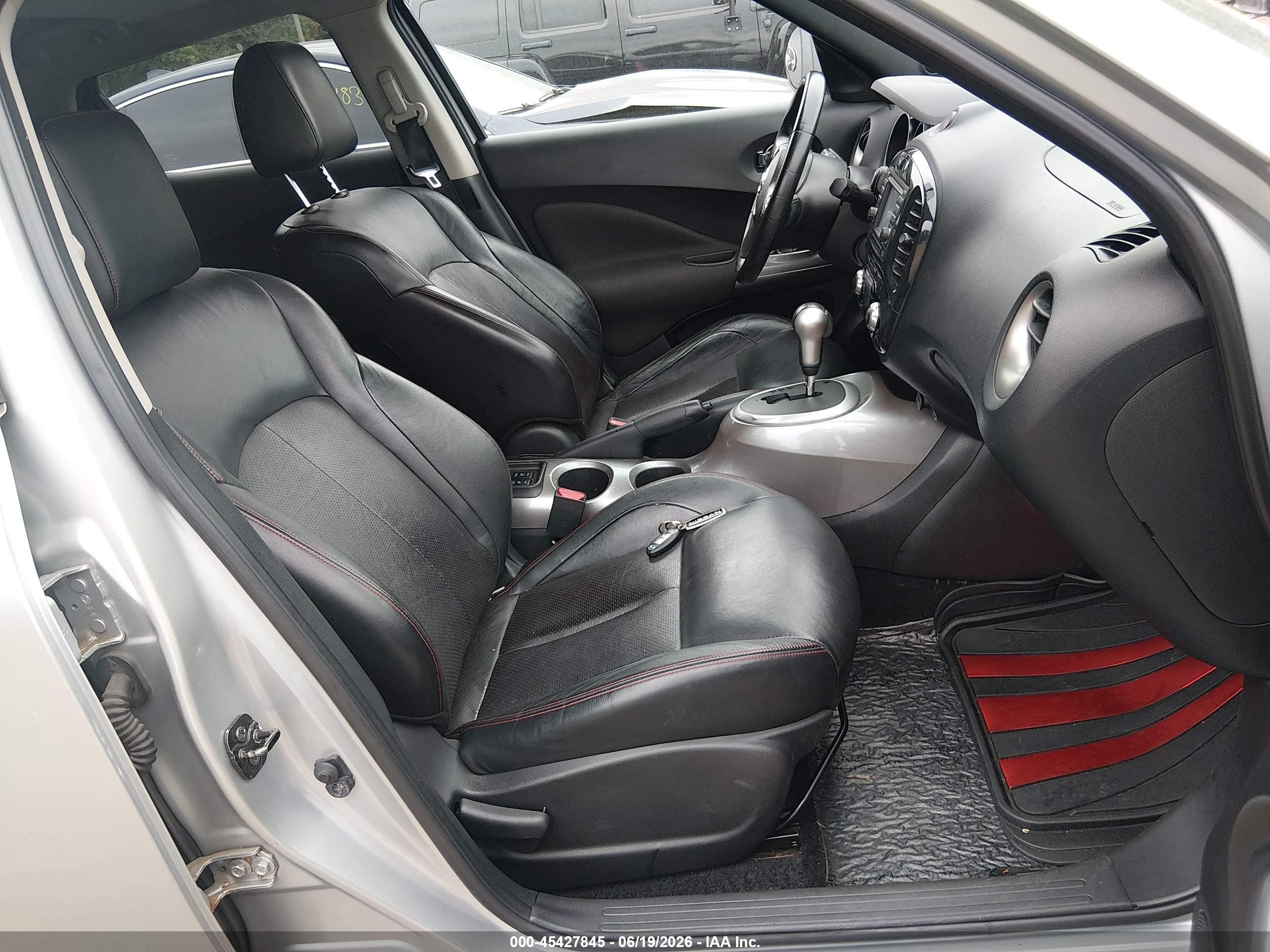 2011 Nissan Juke Sl Silver vin: JN8AF5MVXBT023667