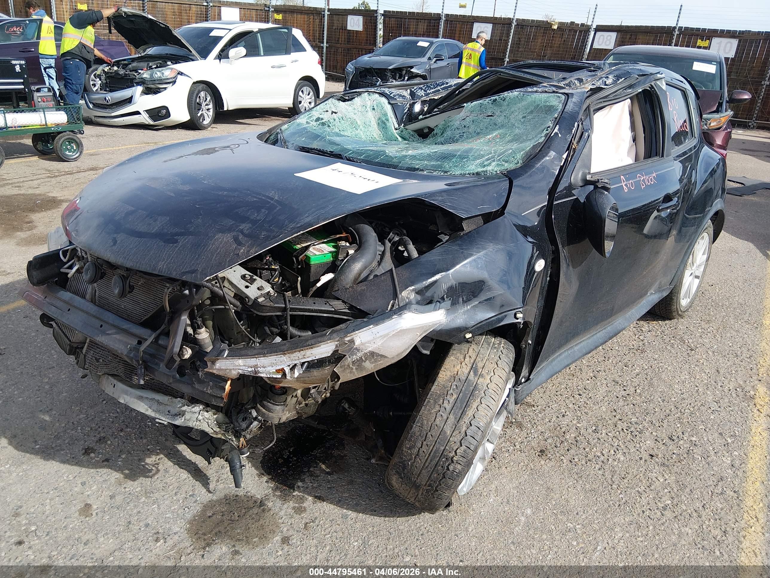 2012 Nissan Juke Sl Black vin: JN8AF5MVXCT111765