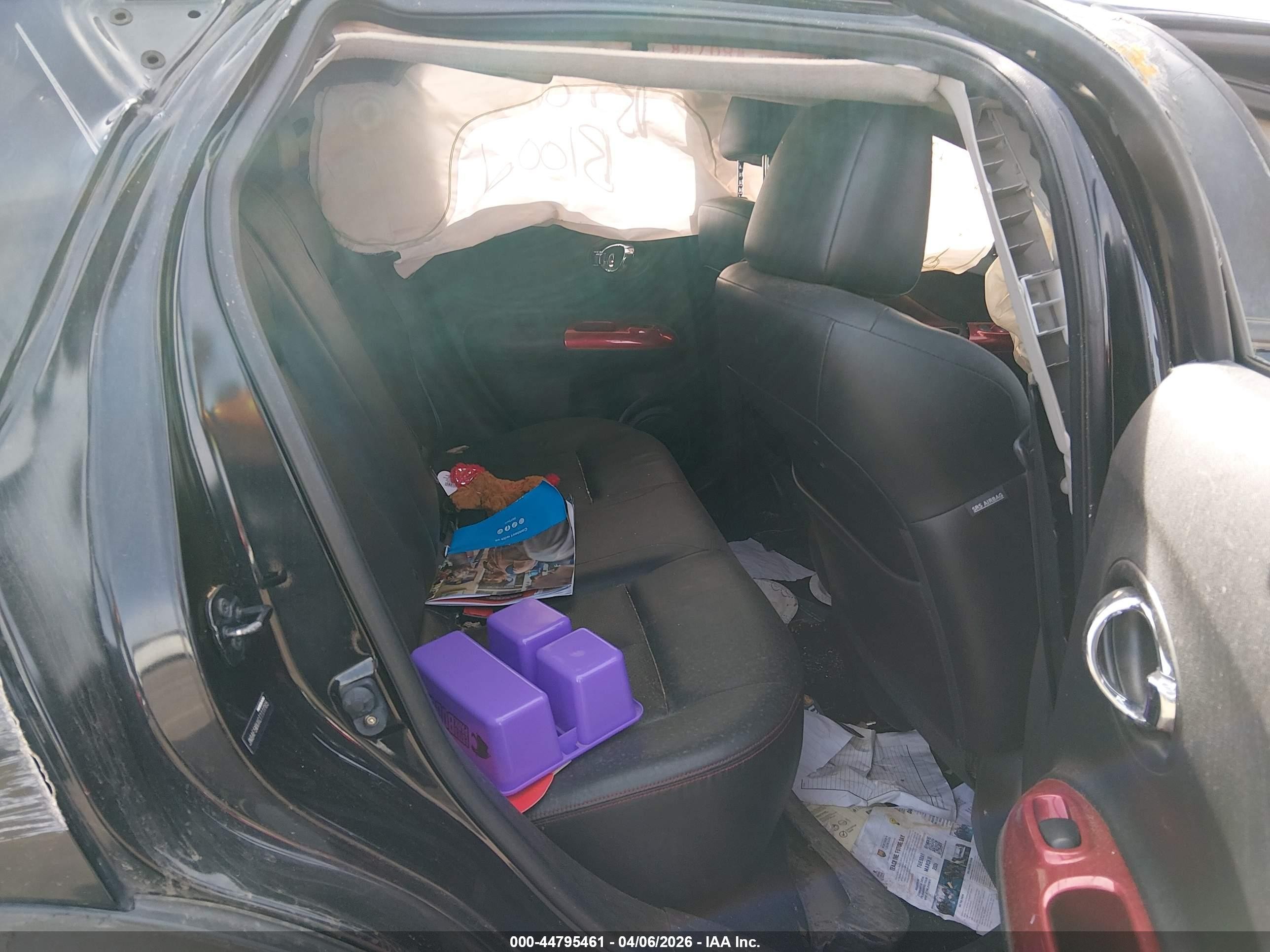 2012 Nissan Juke Sl Black vin: JN8AF5MVXCT111765
