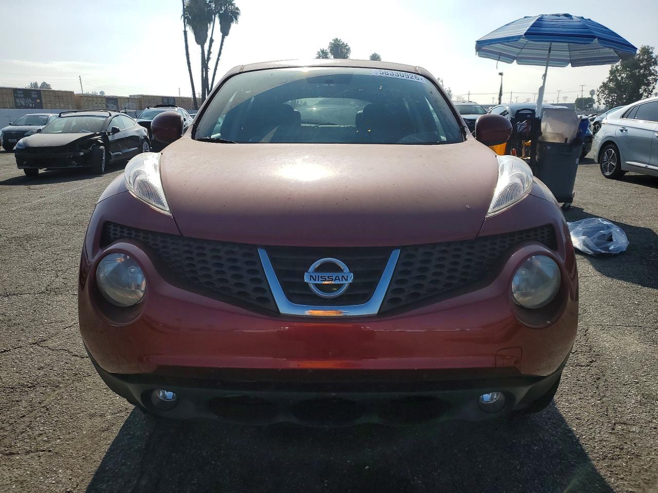 2012 Nissan Juke S Красный vin: JN8AF5MVXCT120823