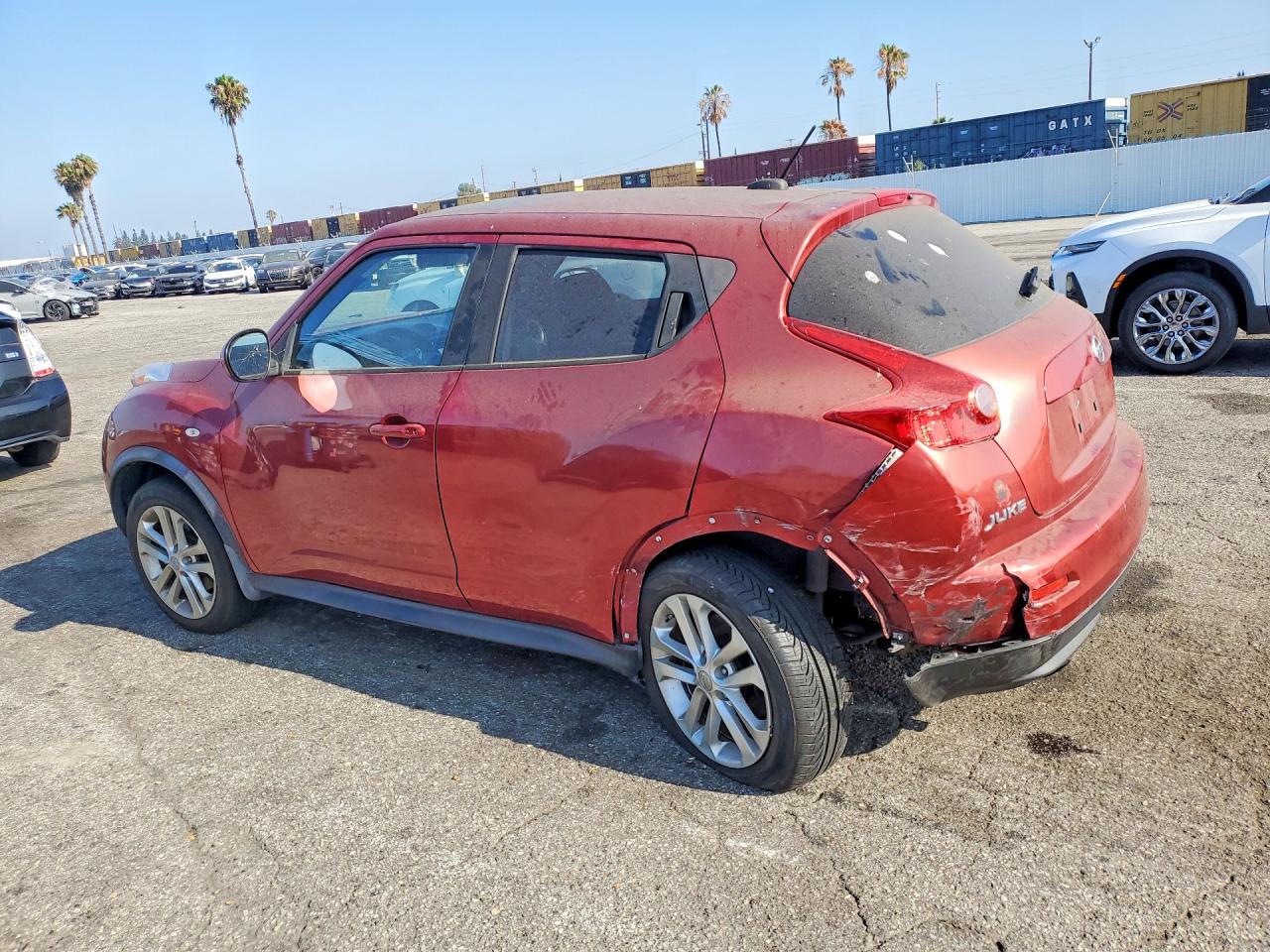 2012 Nissan Juke S Красный vin: JN8AF5MVXCT120823