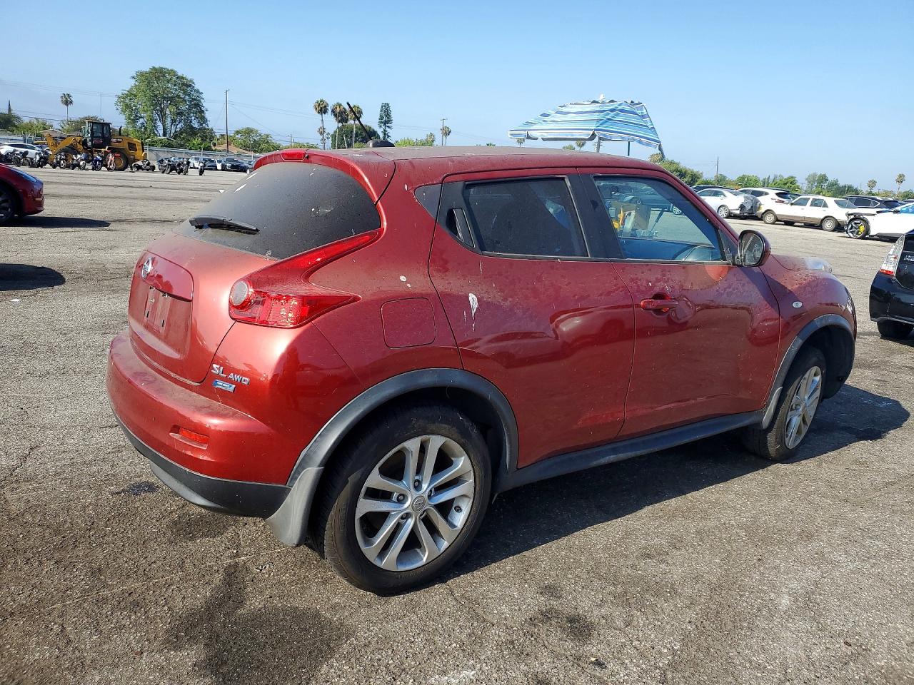 2012 Nissan Juke S Красный vin: JN8AF5MVXCT120823