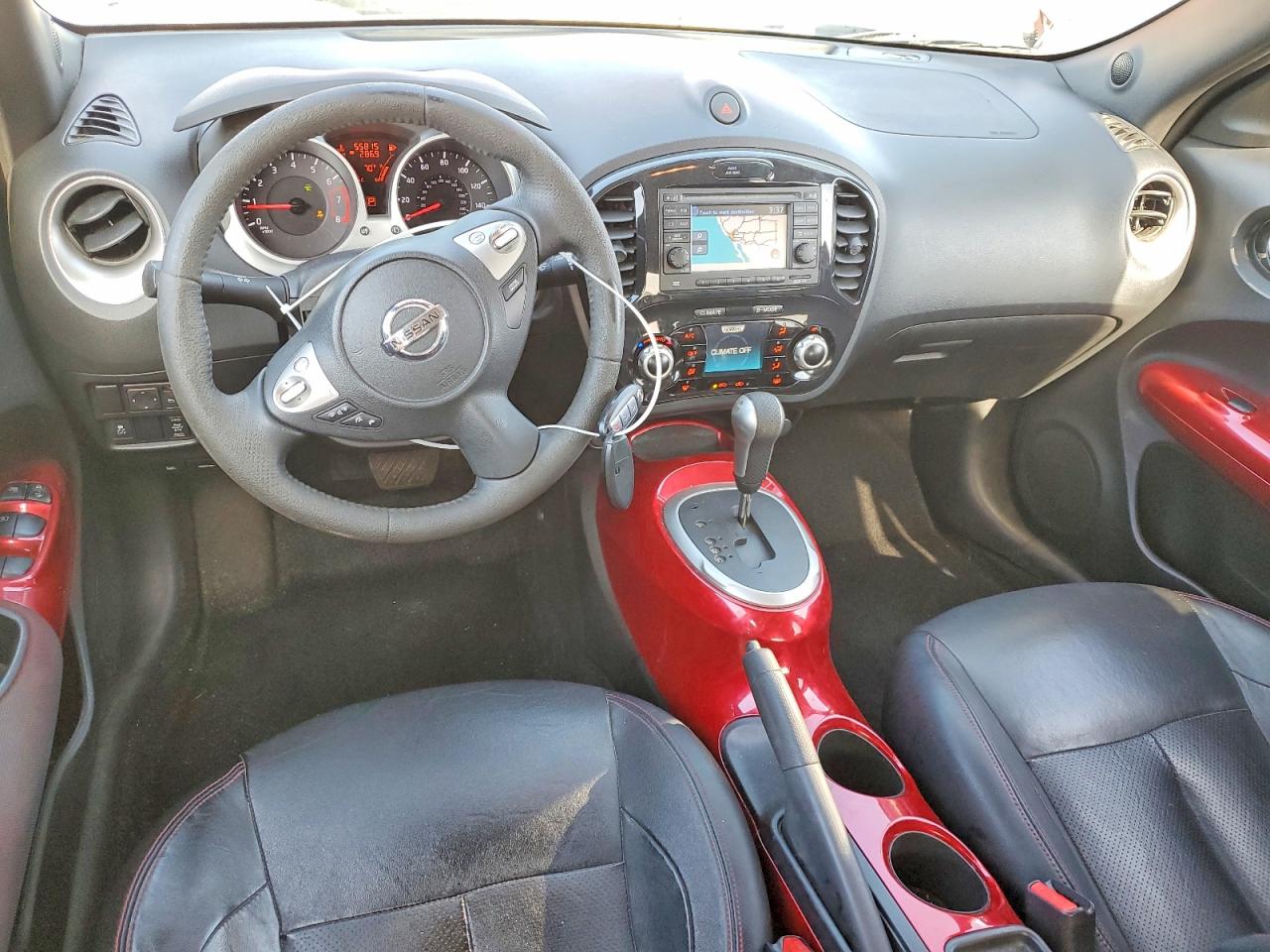 2012 Nissan Juke S Красный vin: JN8AF5MVXCT120823