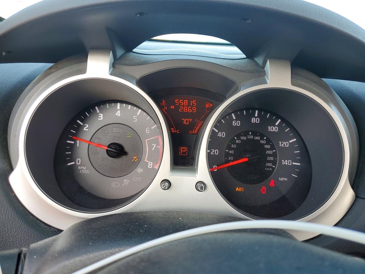 2012 Nissan Juke S Красный vin: JN8AF5MVXCT120823