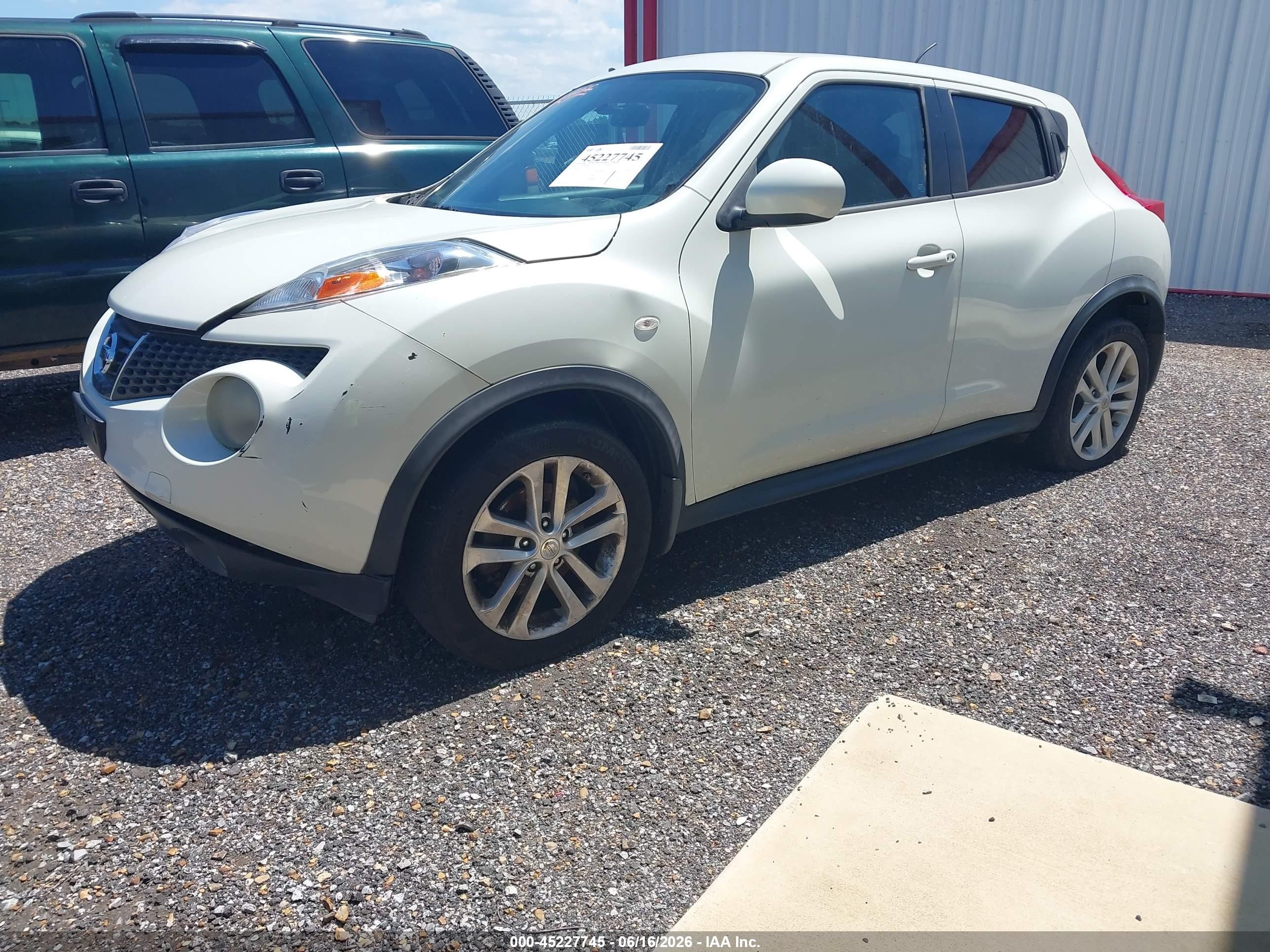 2012 Nissan Juke Sl White vin: JN8AF5MVXCT121762