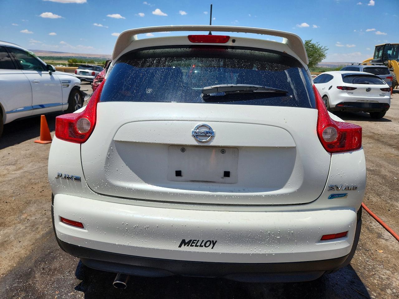 2013 Nissan Juke S Белый vin: JN8AF5MVXDT208269