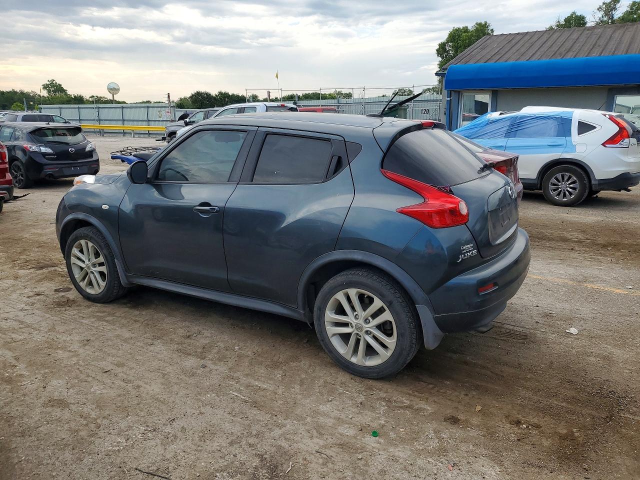 2013 Nissan Juke S Blue vin: JN8AF5MVXDT210118