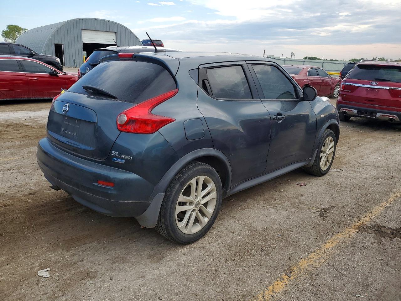 2013 Nissan Juke S Blue vin: JN8AF5MVXDT210118