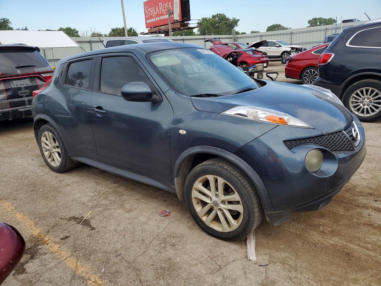 2013 Nissan Juke S Blue vin: JN8AF5MVXDT210118