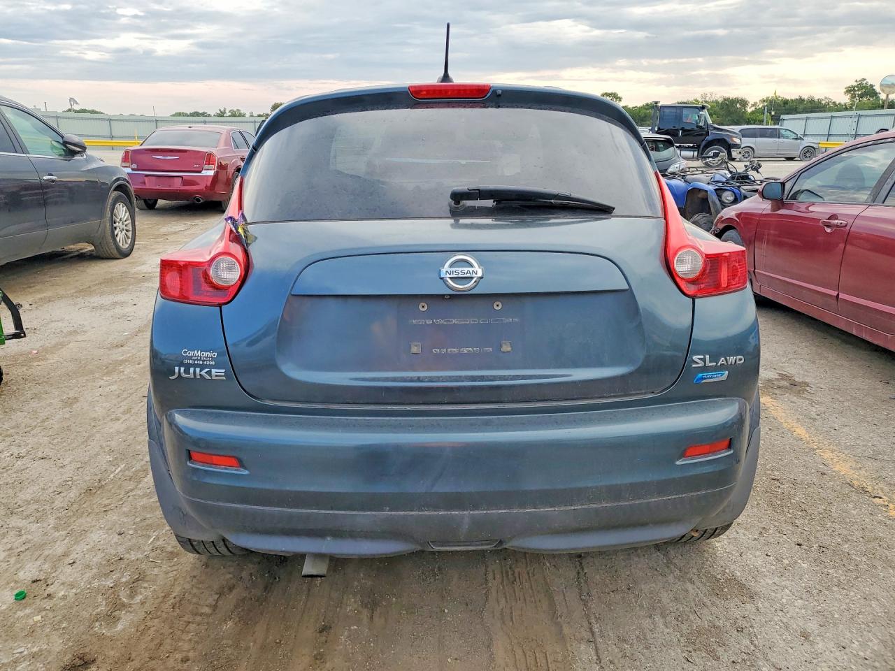 2013 Nissan Juke S Blue vin: JN8AF5MVXDT210118
