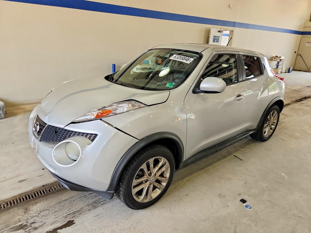 2013 Nissan Juke S Silver vin: JN8AF5MVXDT210183