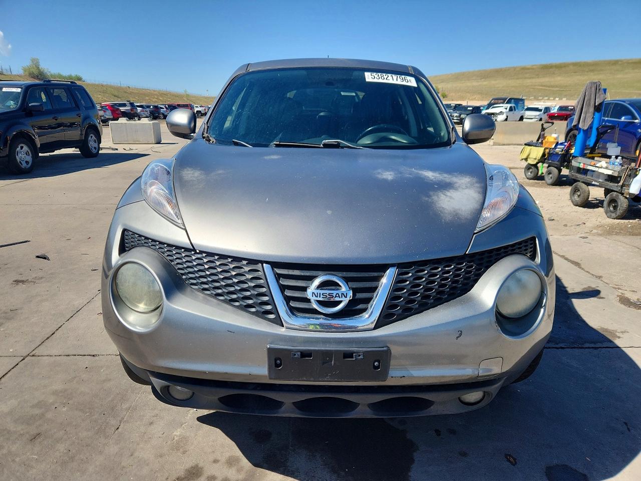2013 Nissan Juke S Gray vin: JN8AF5MVXDT212340