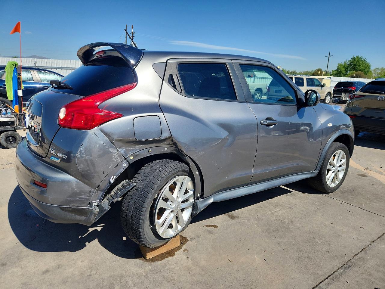 2013 Nissan Juke S Gray vin: JN8AF5MVXDT212340
