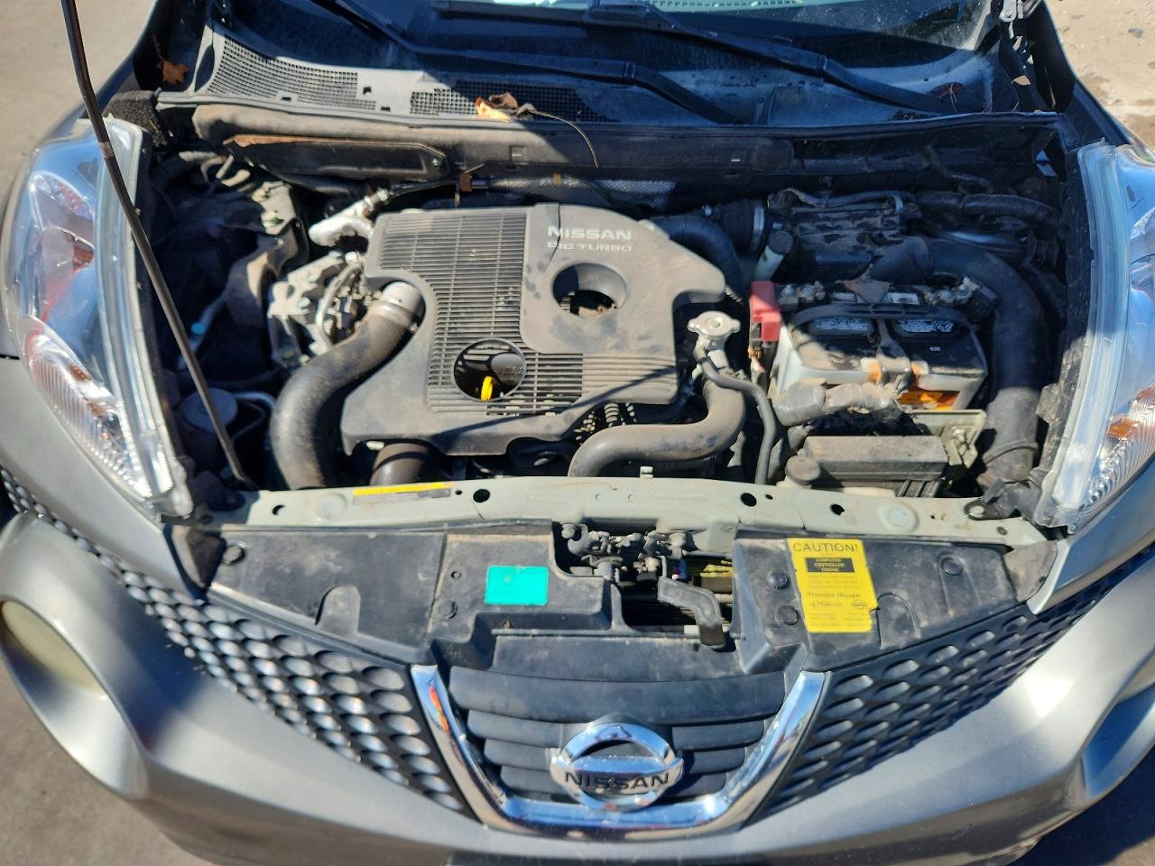 2013 Nissan Juke S Gray vin: JN8AF5MVXDT212340