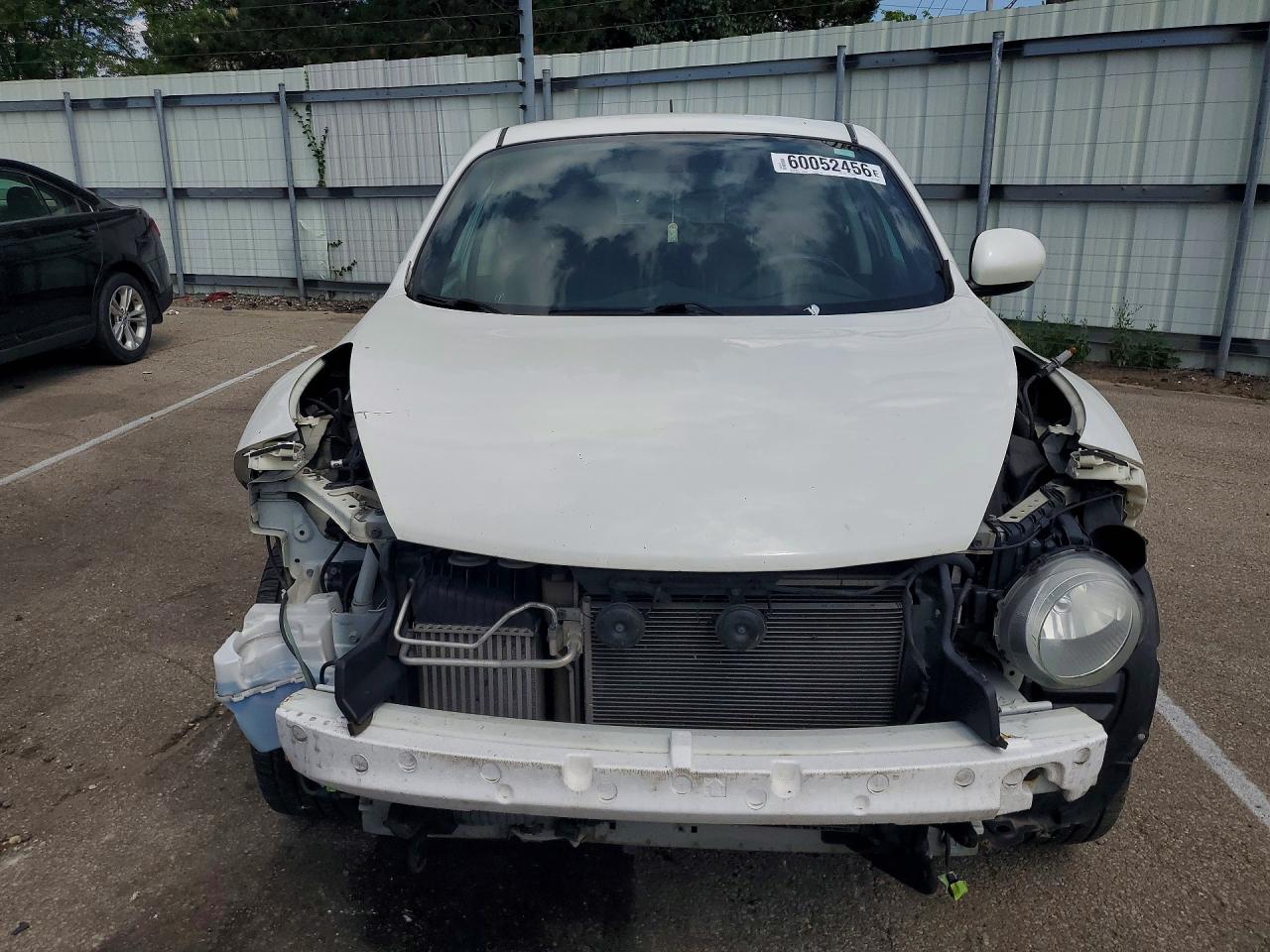 2013 Nissan Juke S Белый vin: JN8AF5MVXDT218056