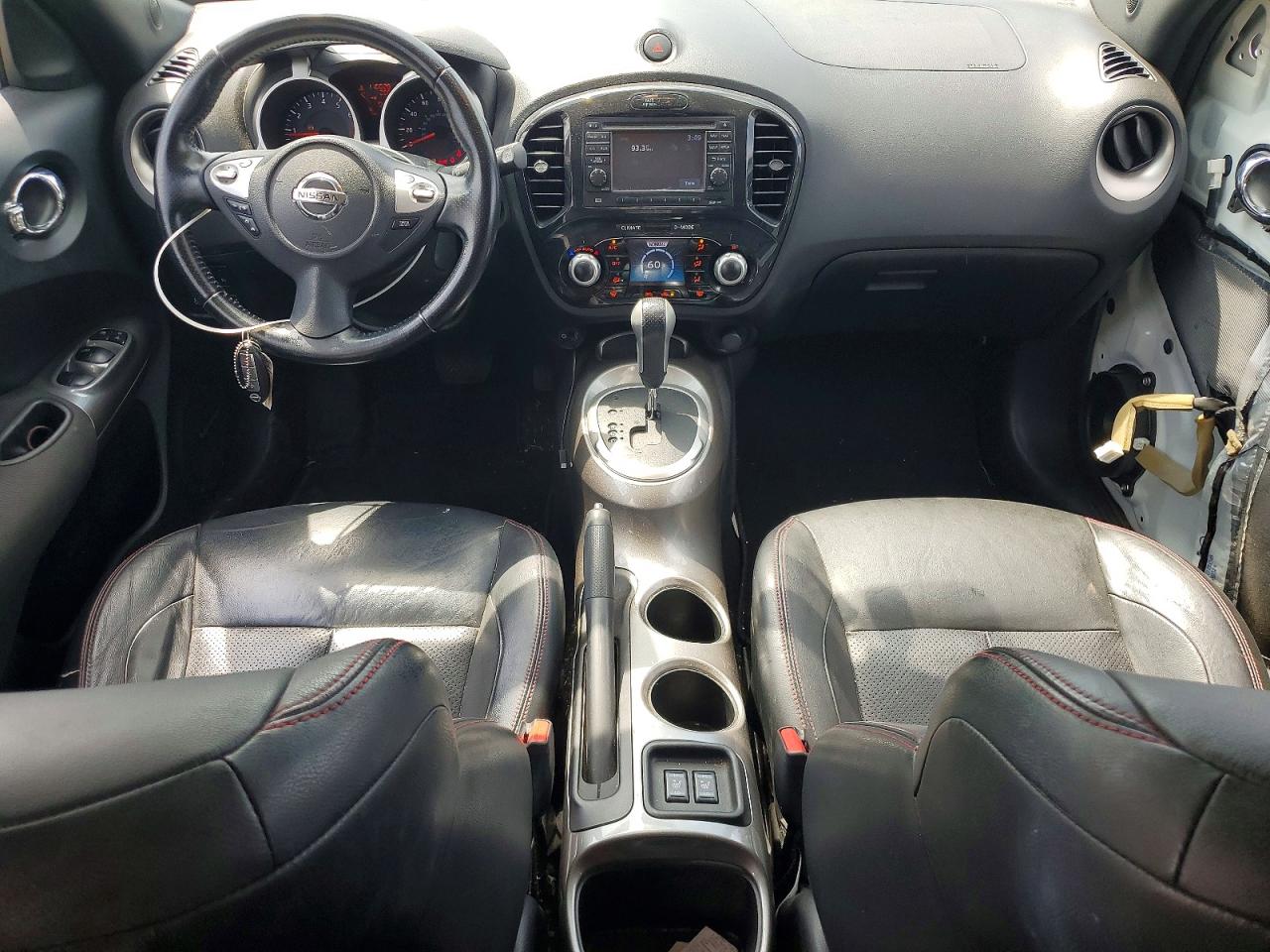 2013 Nissan Juke S Белый vin: JN8AF5MVXDT218056