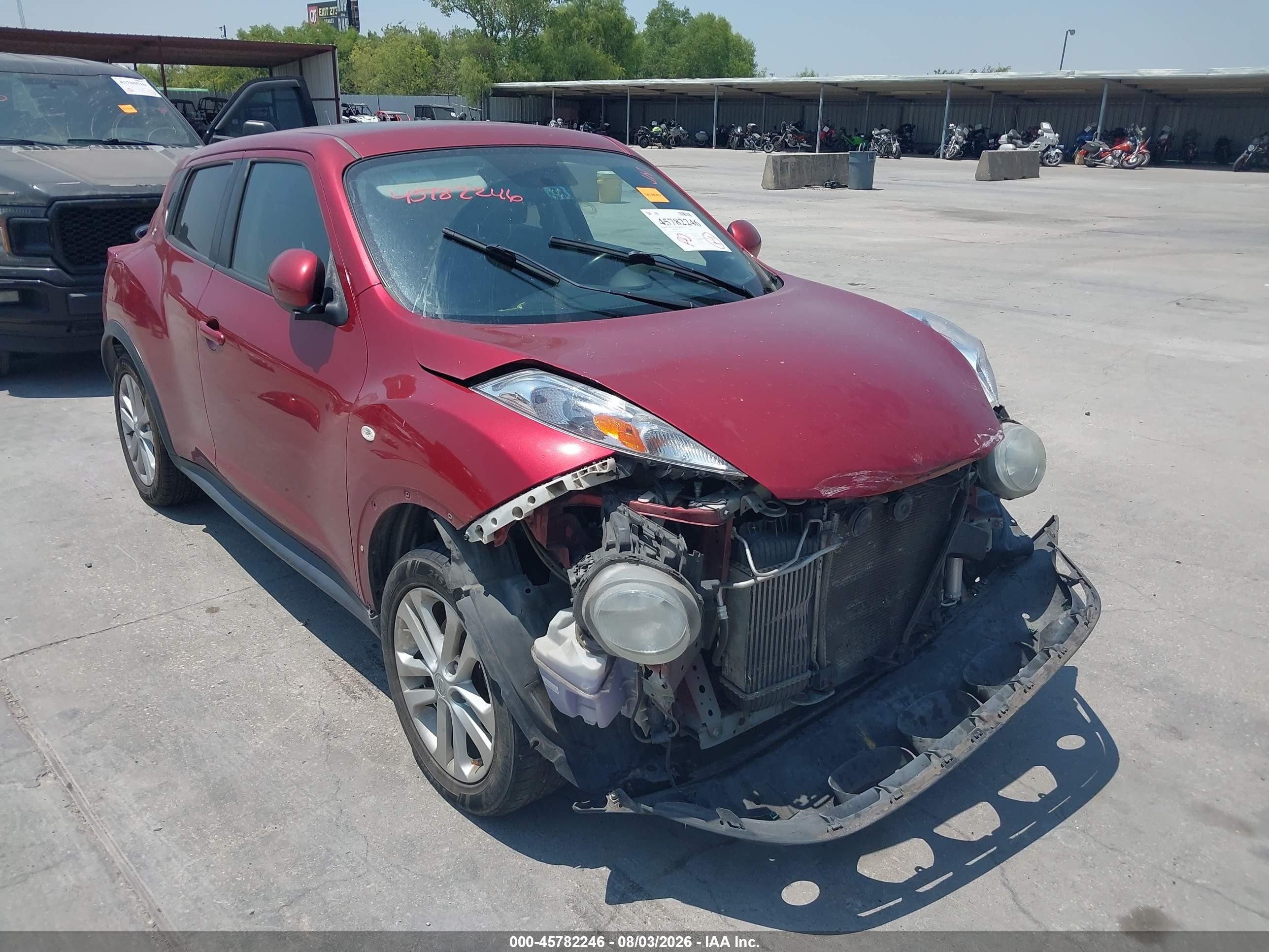 2013 Nissan Juke Nismo/s/sl/sv Maroon vin: JN8AF5MVXDT227100