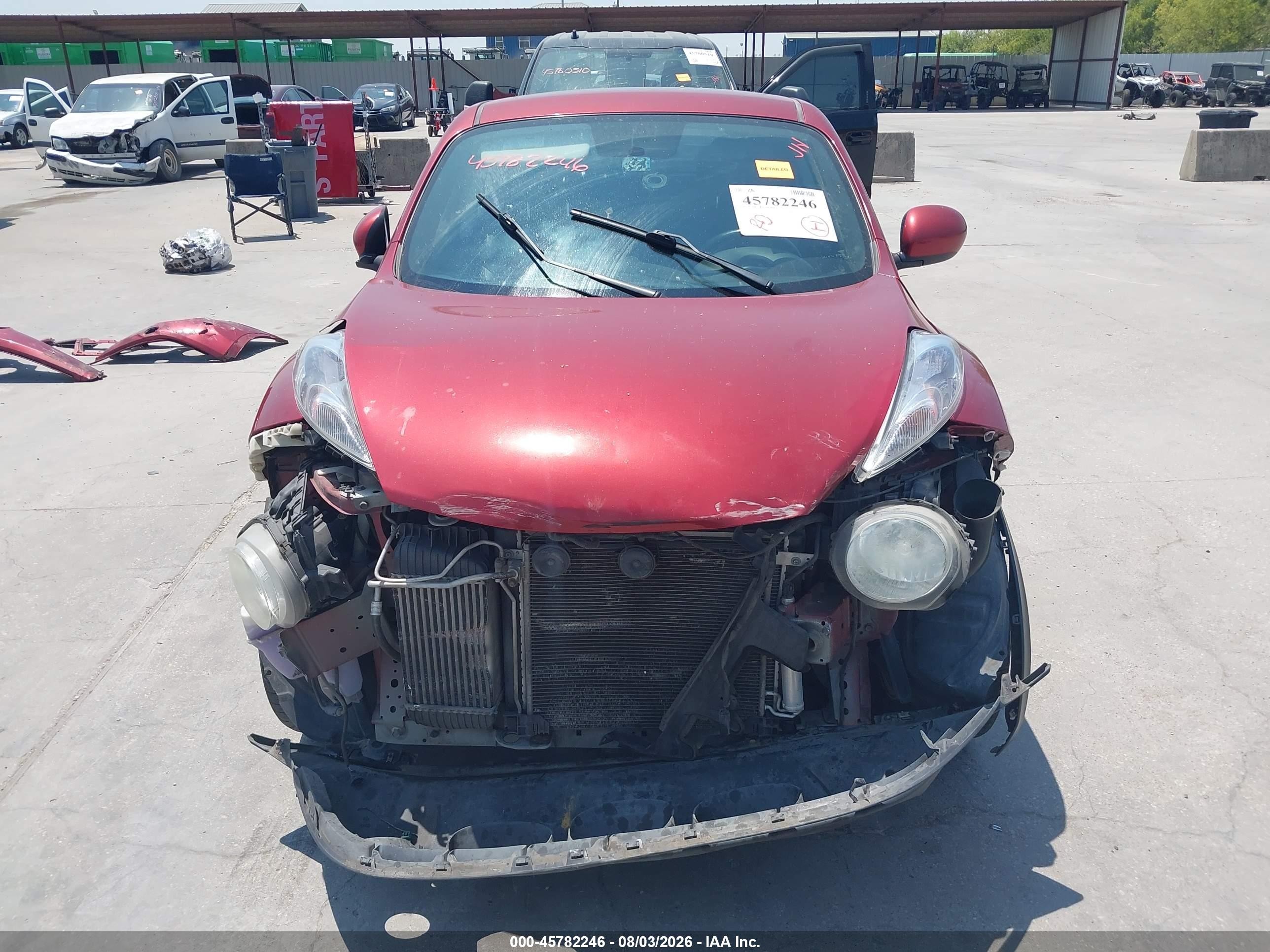 2013 Nissan Juke Nismo/s/sl/sv Maroon vin: JN8AF5MVXDT227100