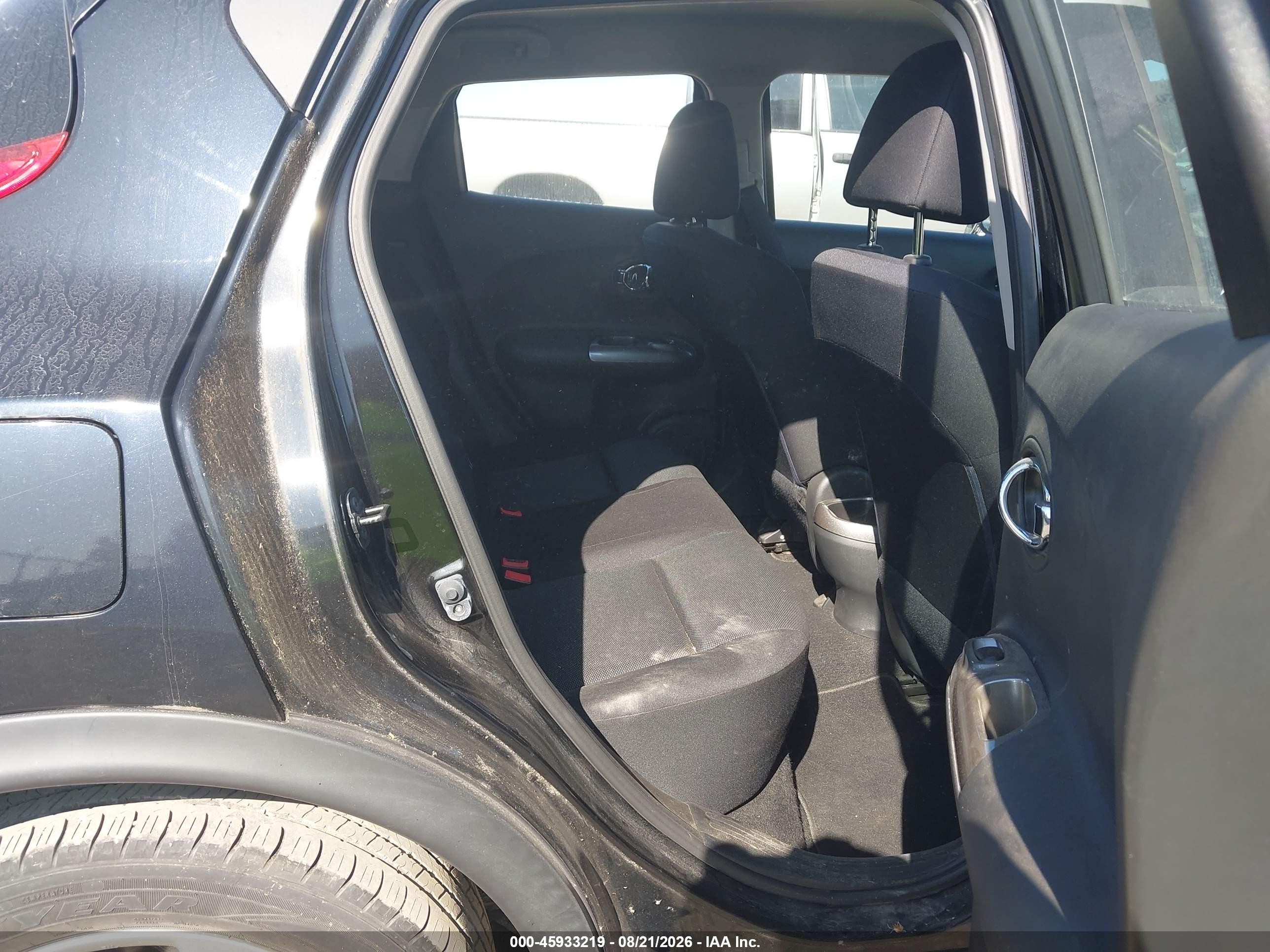 2013 Nissan Juke S Black vin: JN8AF5MVXDT227548