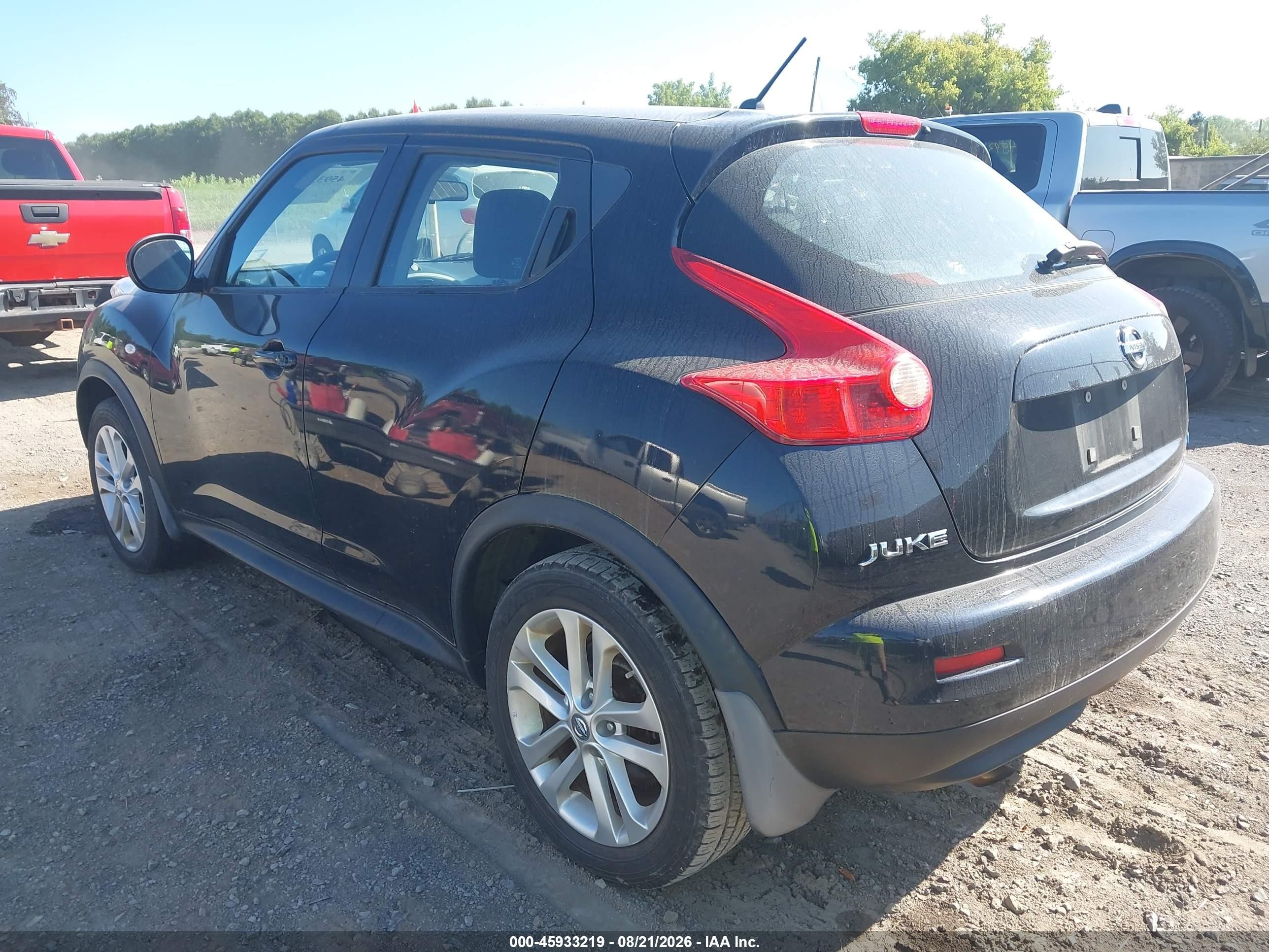2013 Nissan Juke S Black vin: JN8AF5MVXDT227548