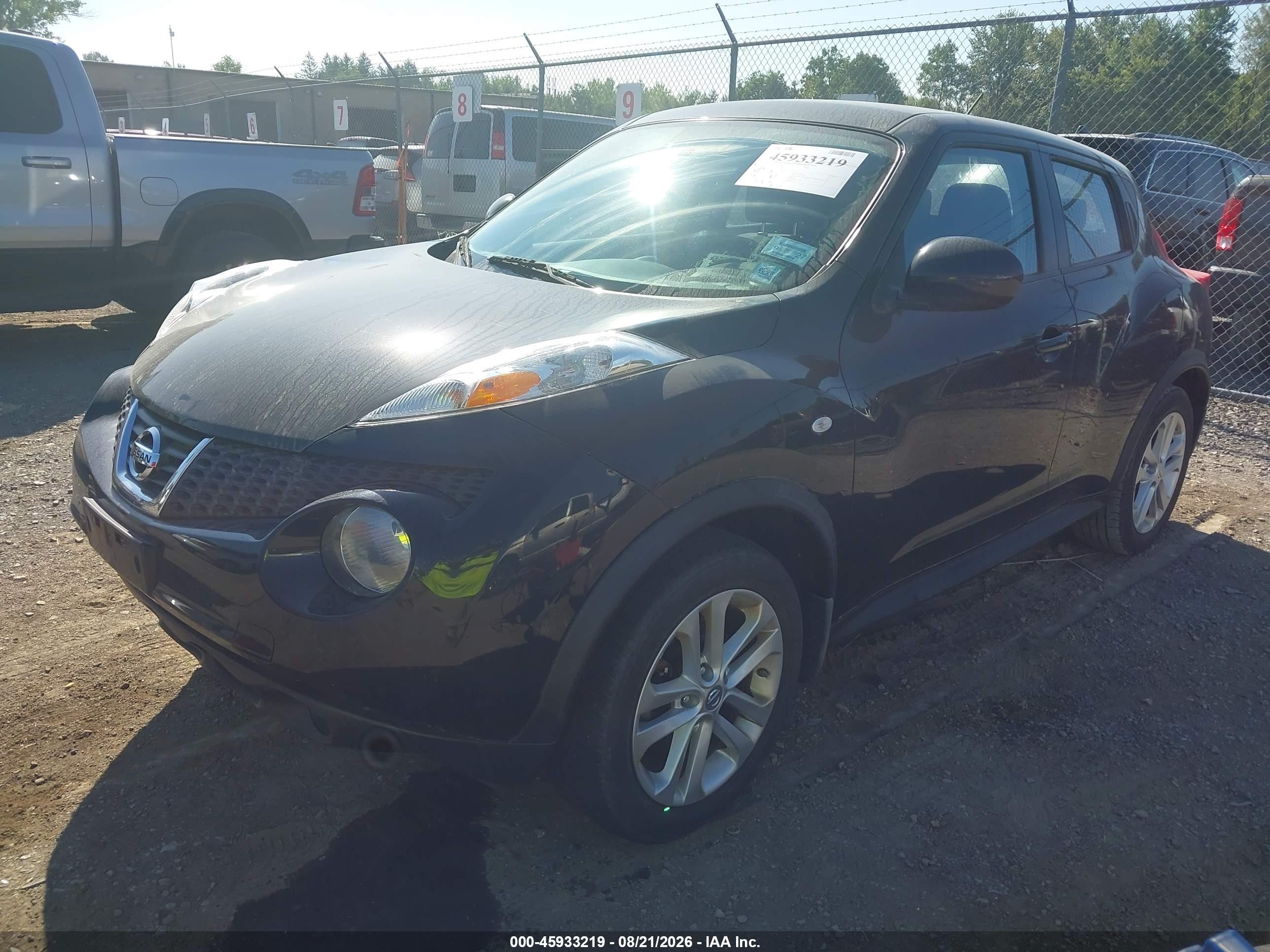 2013 Nissan Juke S Black vin: JN8AF5MVXDT227548
