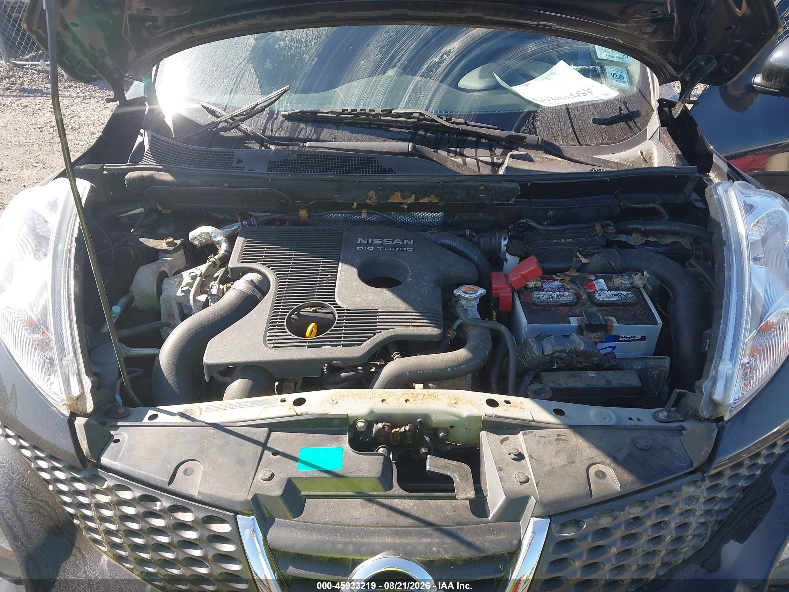 2013 Nissan Juke S Black vin: JN8AF5MVXDT227548