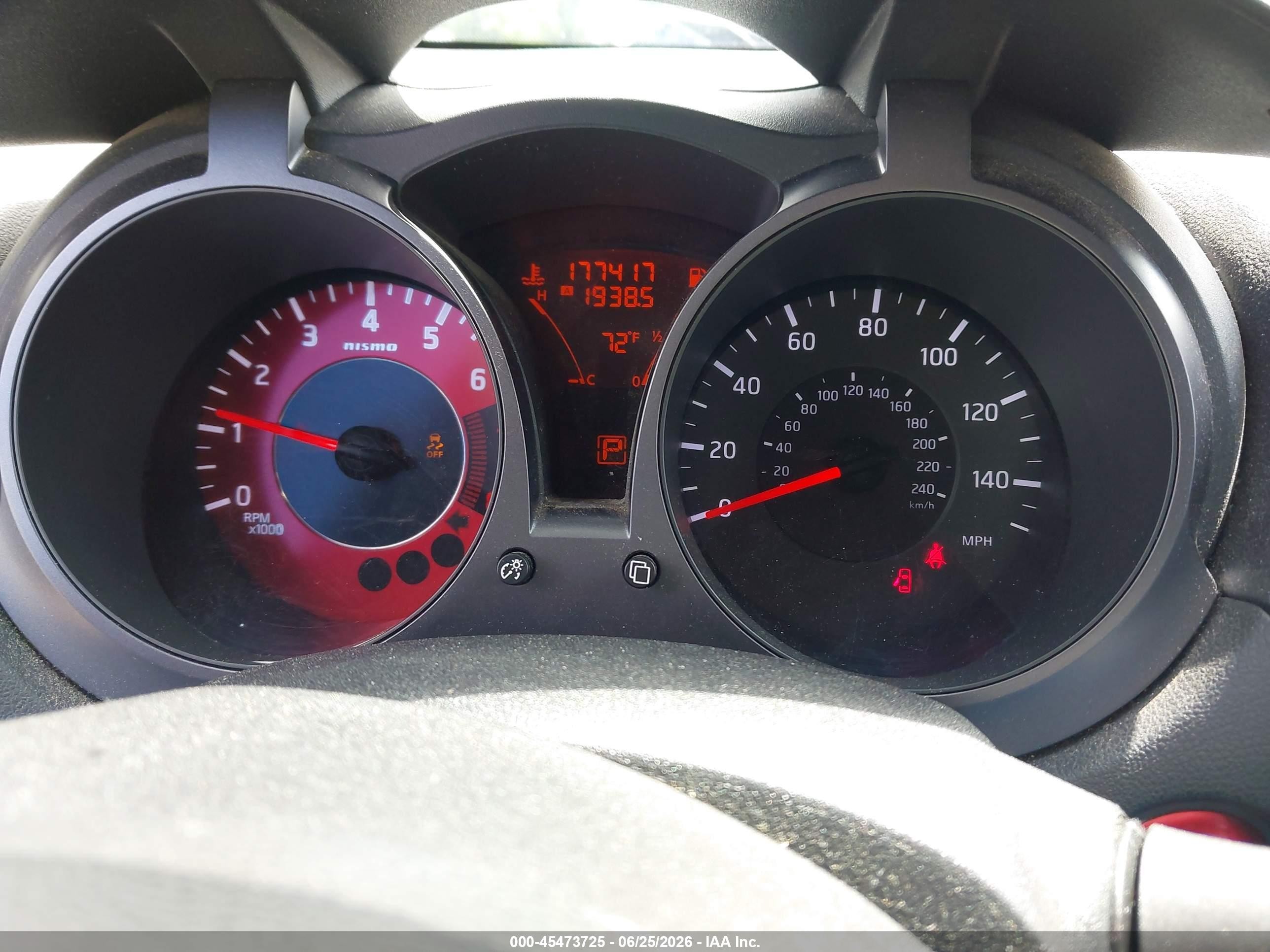2013 Nissan Juke Nismo White vin: JN8AF5MVXDT227811