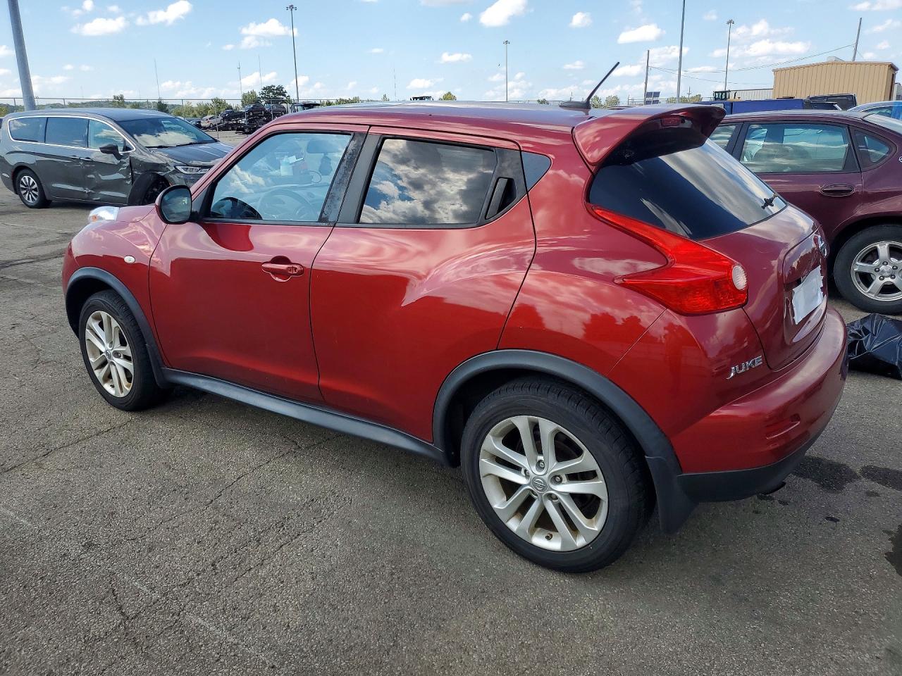 2013 Nissan Juke S Red vin: JN8AF5MVXDT228585