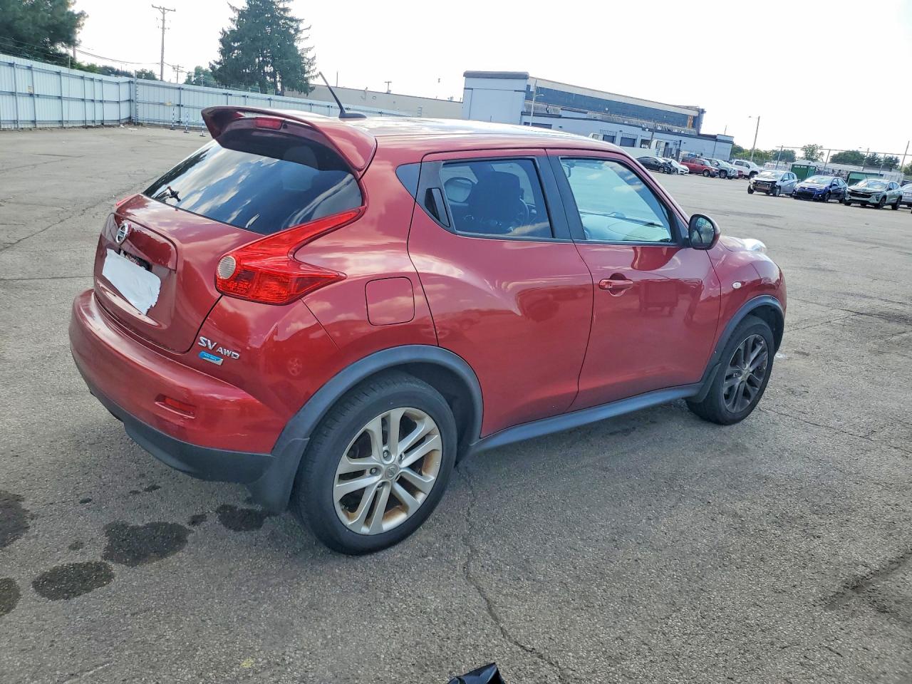 2013 Nissan Juke S Red vin: JN8AF5MVXDT228585