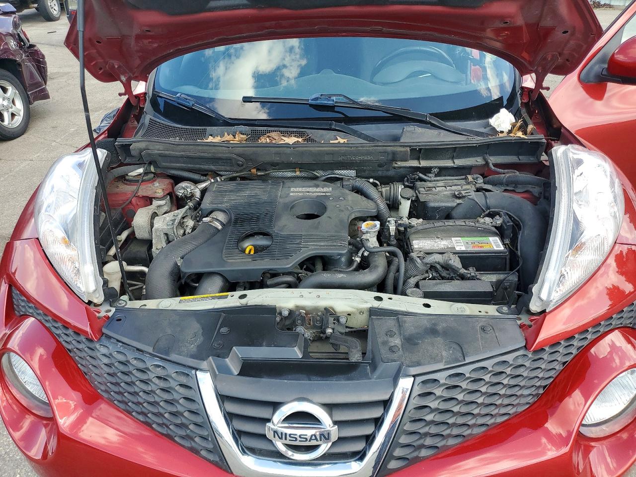 2013 Nissan Juke S Red vin: JN8AF5MVXDT228585