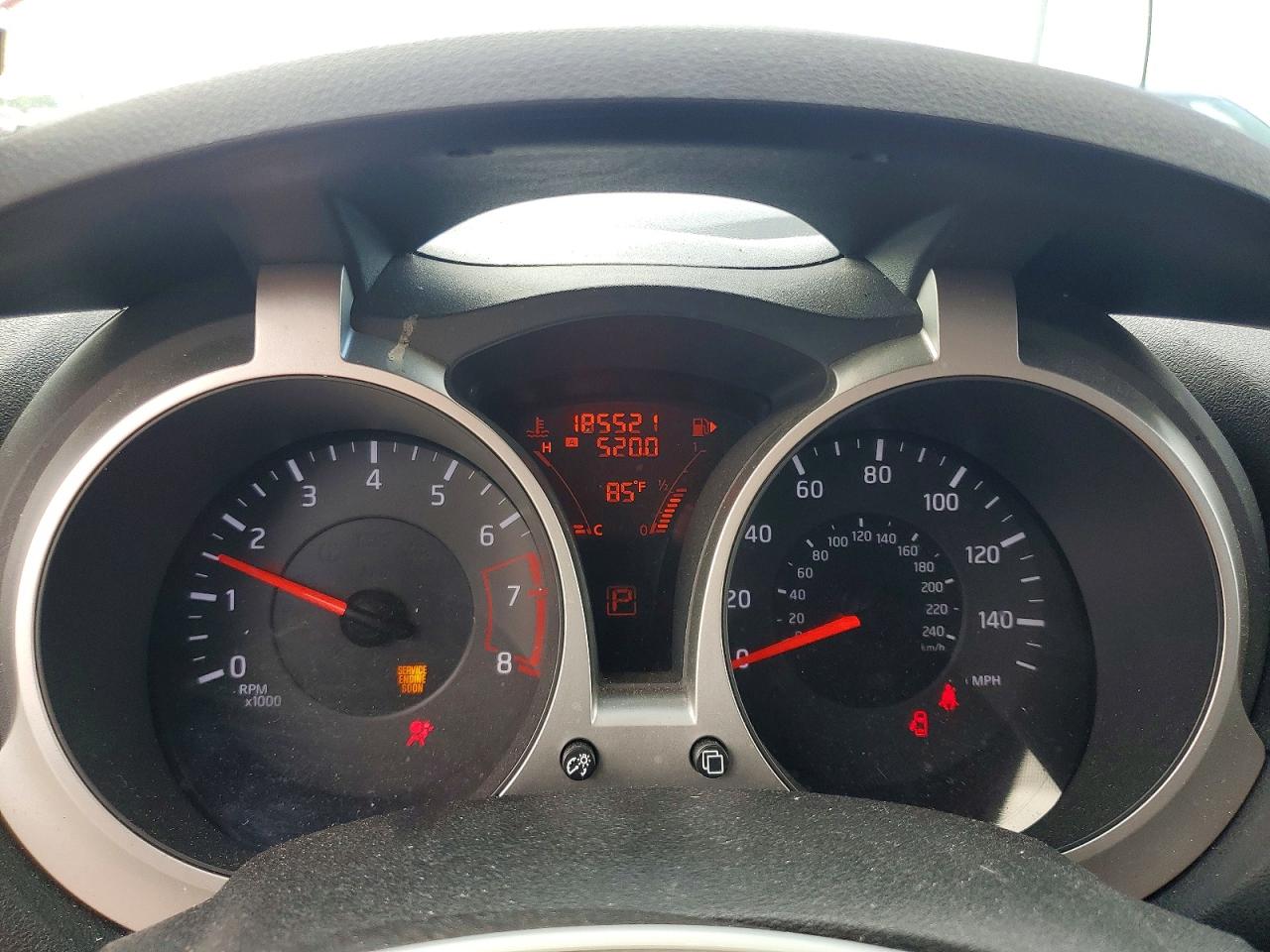 2013 Nissan Juke S Red vin: JN8AF5MVXDT228585