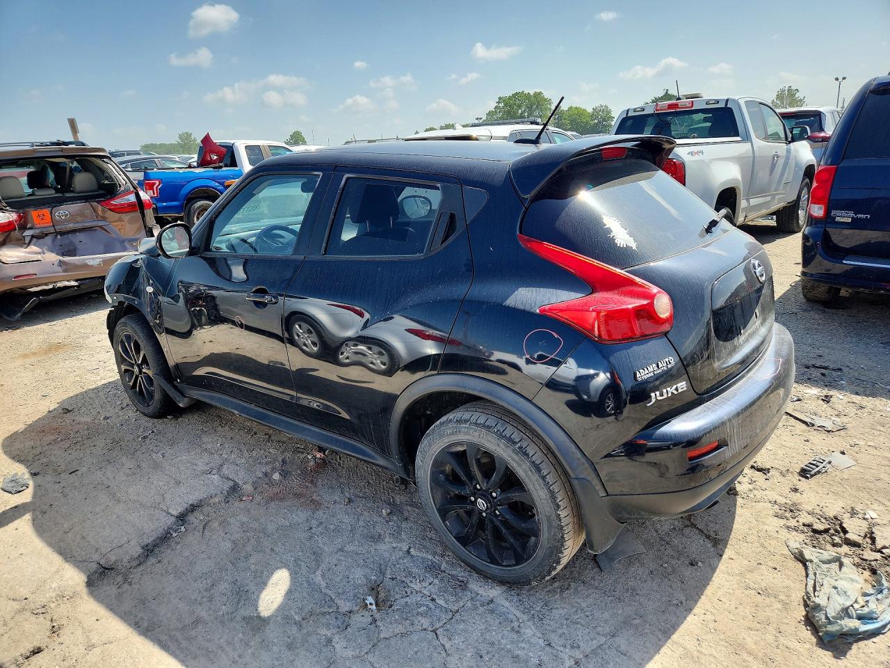 2013 Nissan Juke S Gray vin: JN8AF5MVXDT228649
