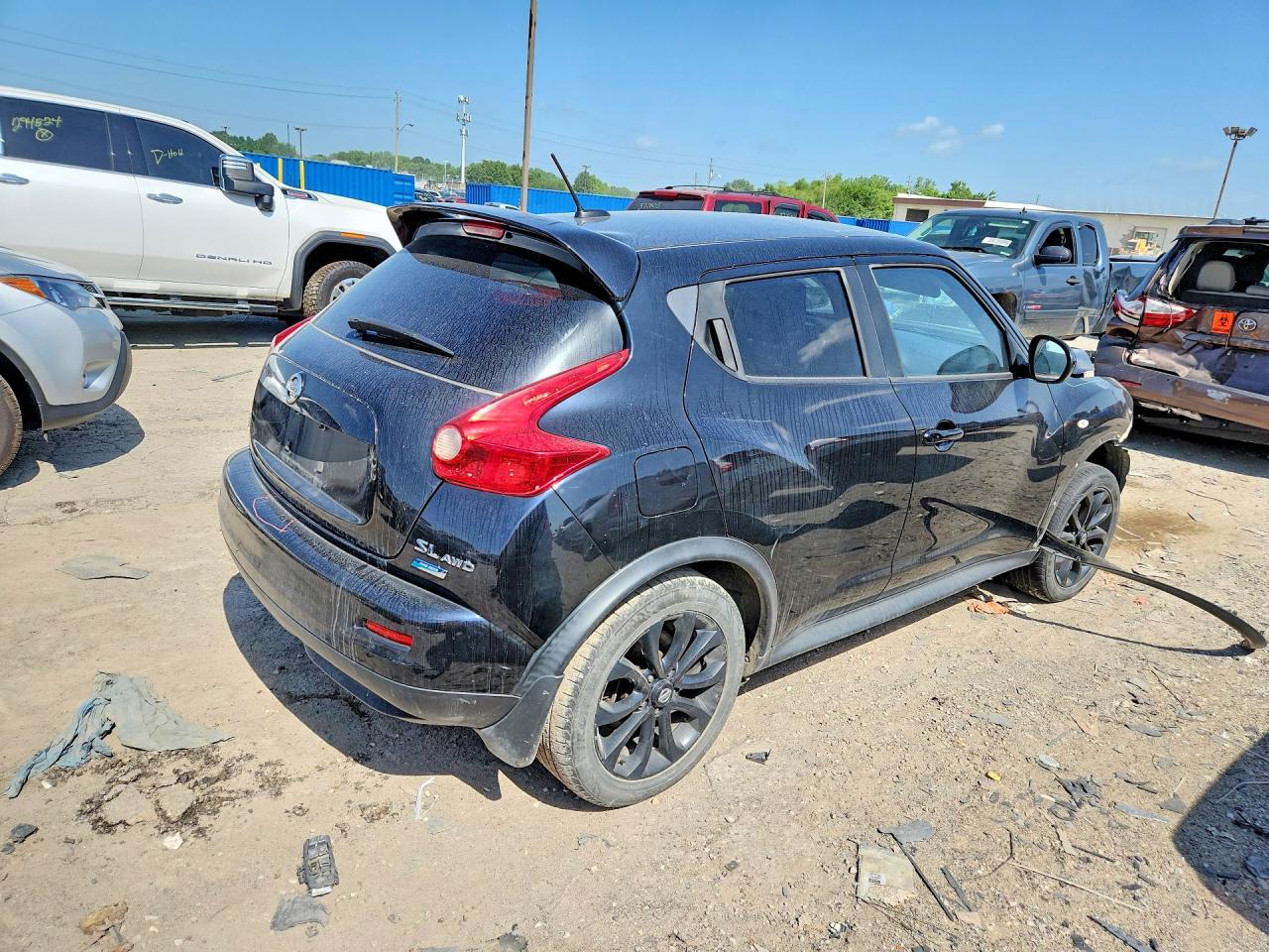 2013 Nissan Juke S Gray vin: JN8AF5MVXDT228649