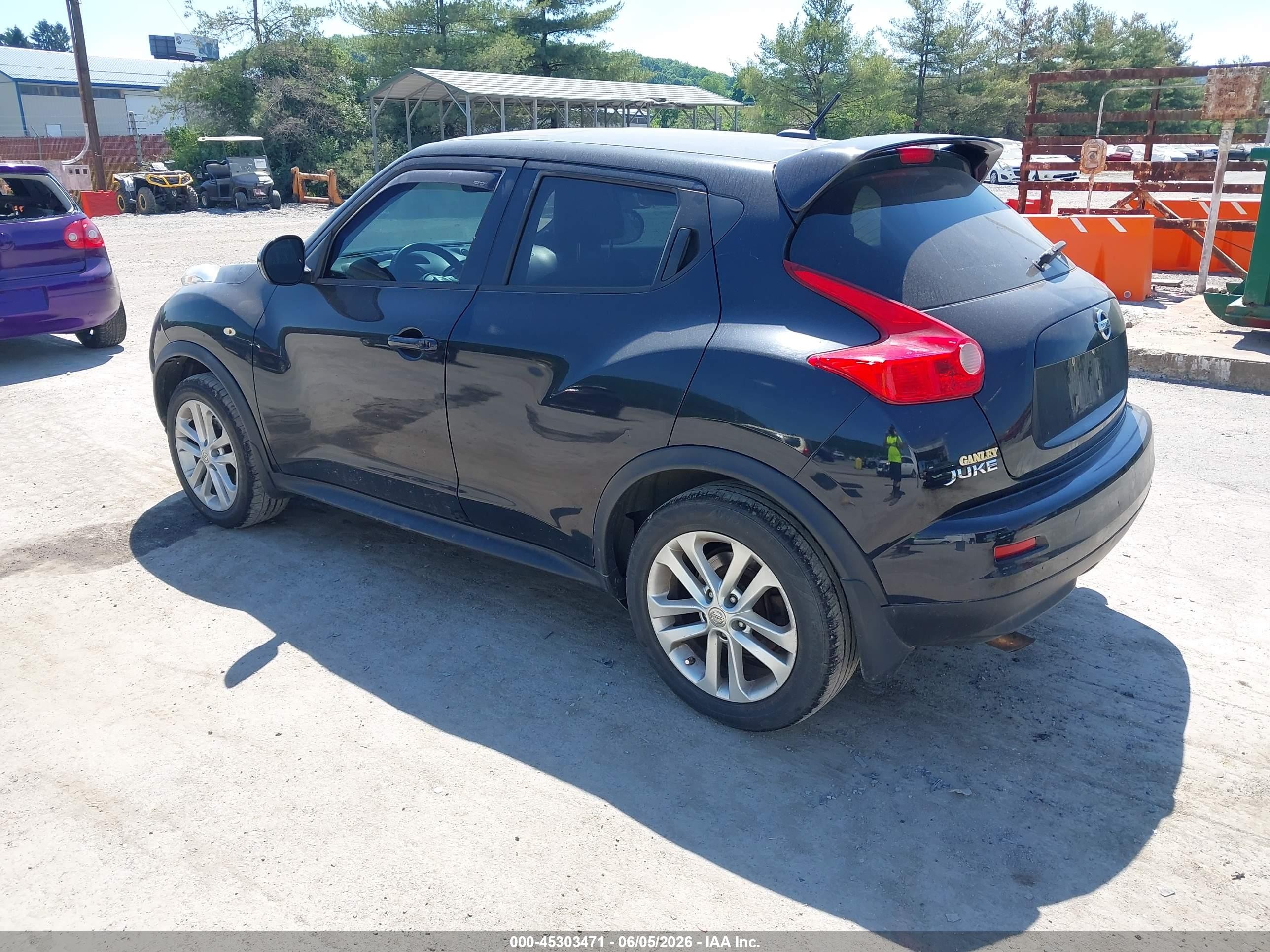 2014 Nissan Juke Sl Black vin: JN8AF5MVXET361669