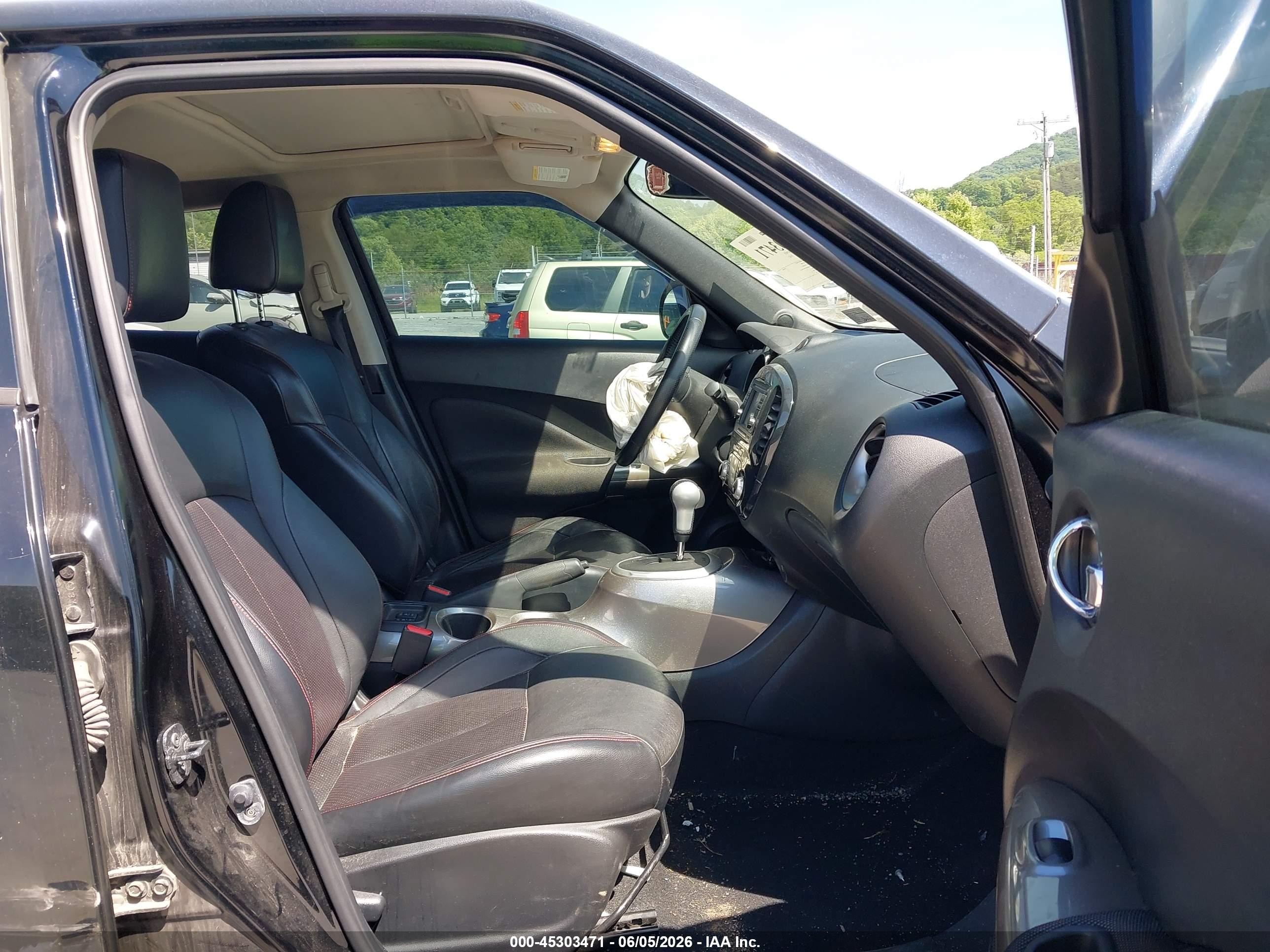 2014 Nissan Juke Sl Black vin: JN8AF5MVXET361669