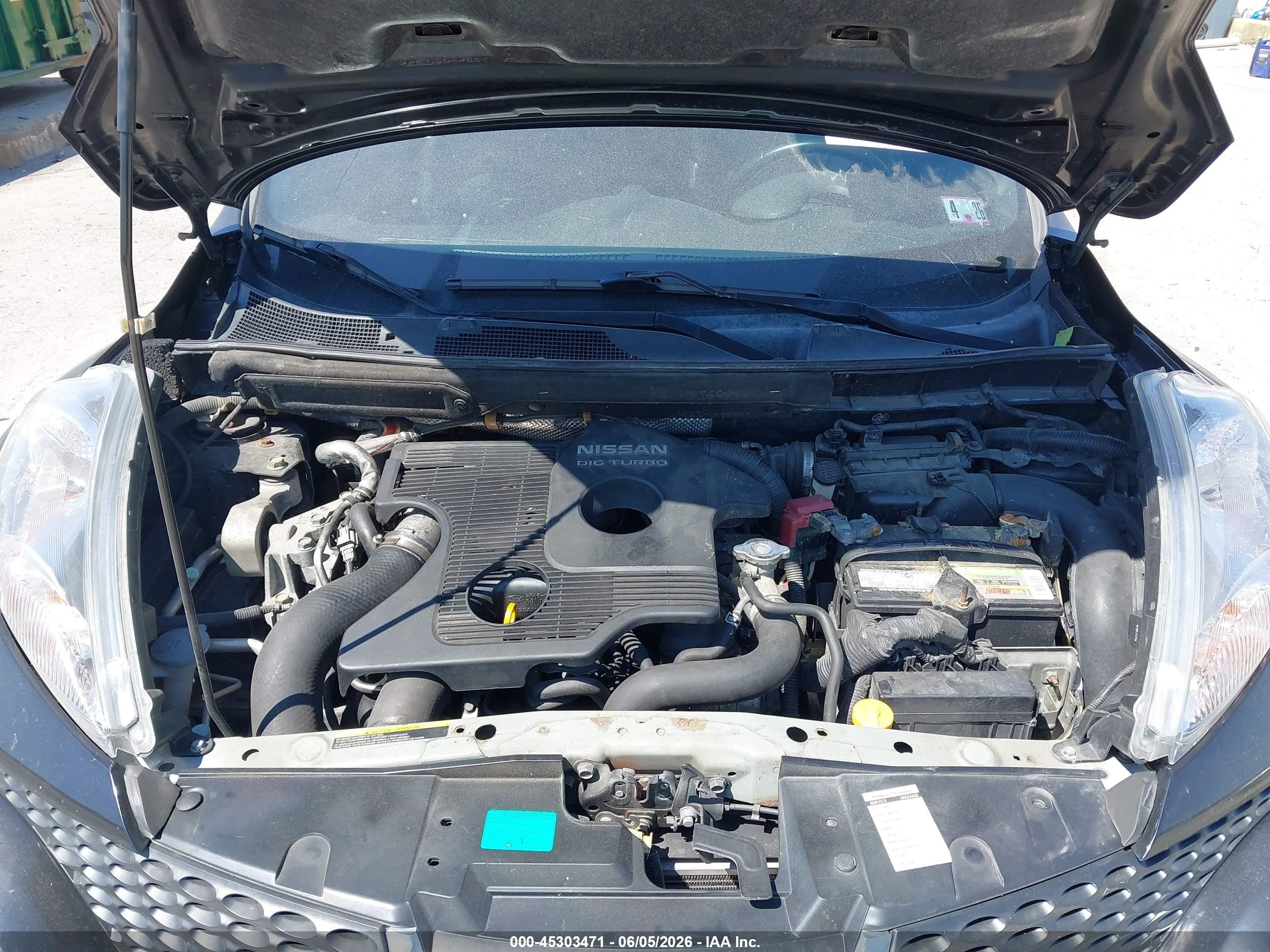 2014 Nissan Juke Sl Black vin: JN8AF5MVXET361669