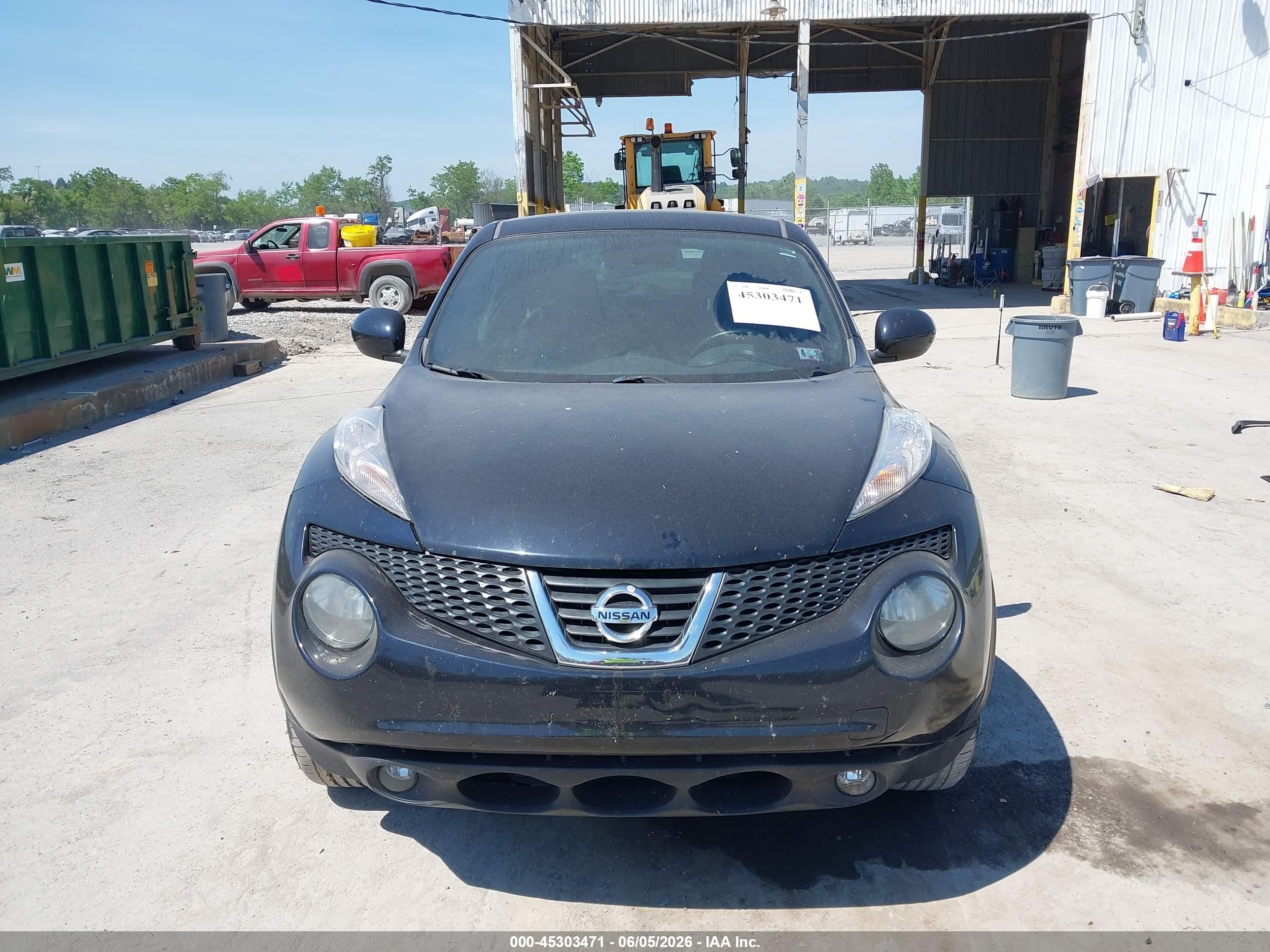 2014 Nissan Juke Sl Black vin: JN8AF5MVXET361669