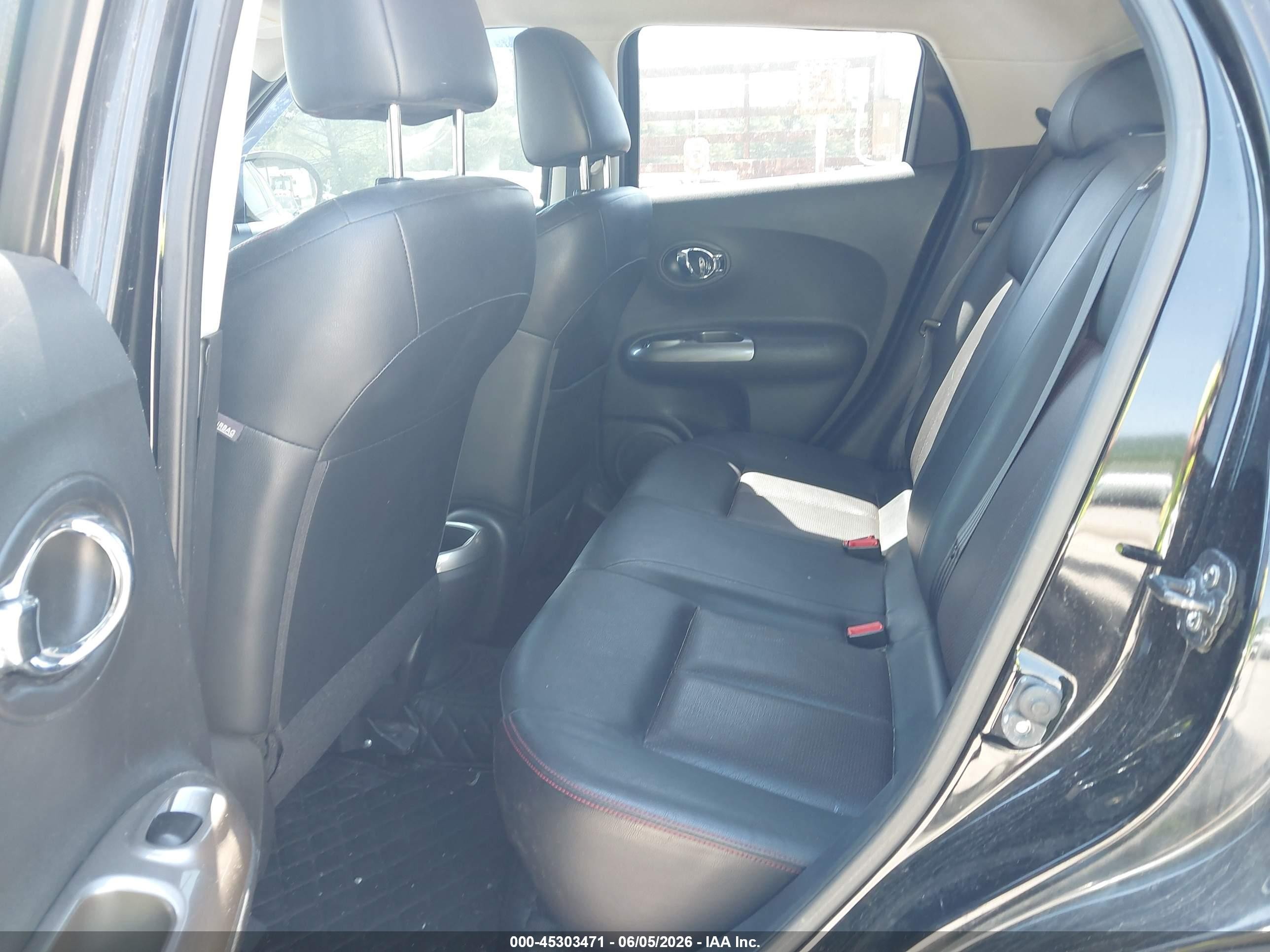2014 Nissan Juke Sl Black vin: JN8AF5MVXET361669