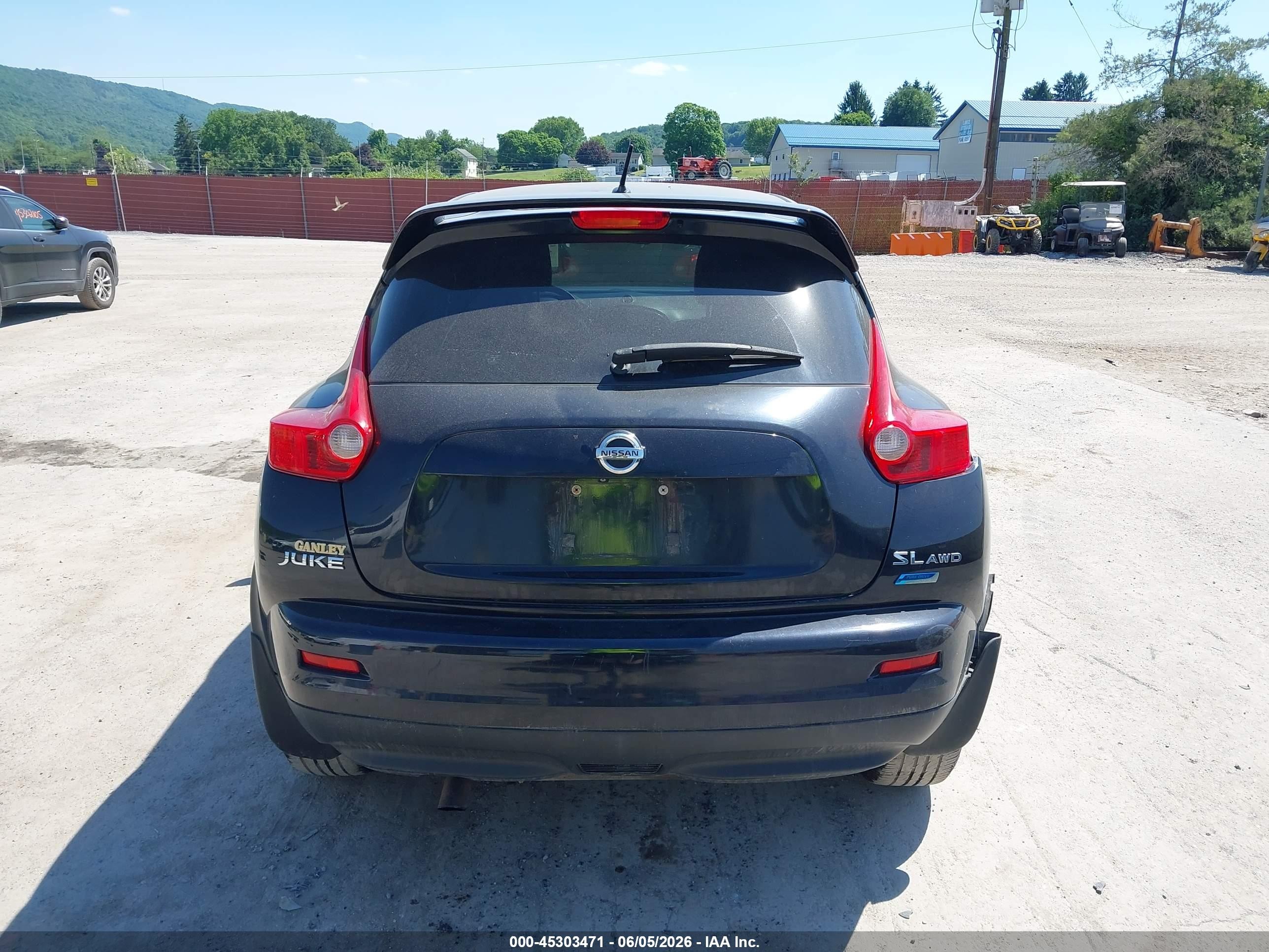 2014 Nissan Juke Sl Black vin: JN8AF5MVXET361669