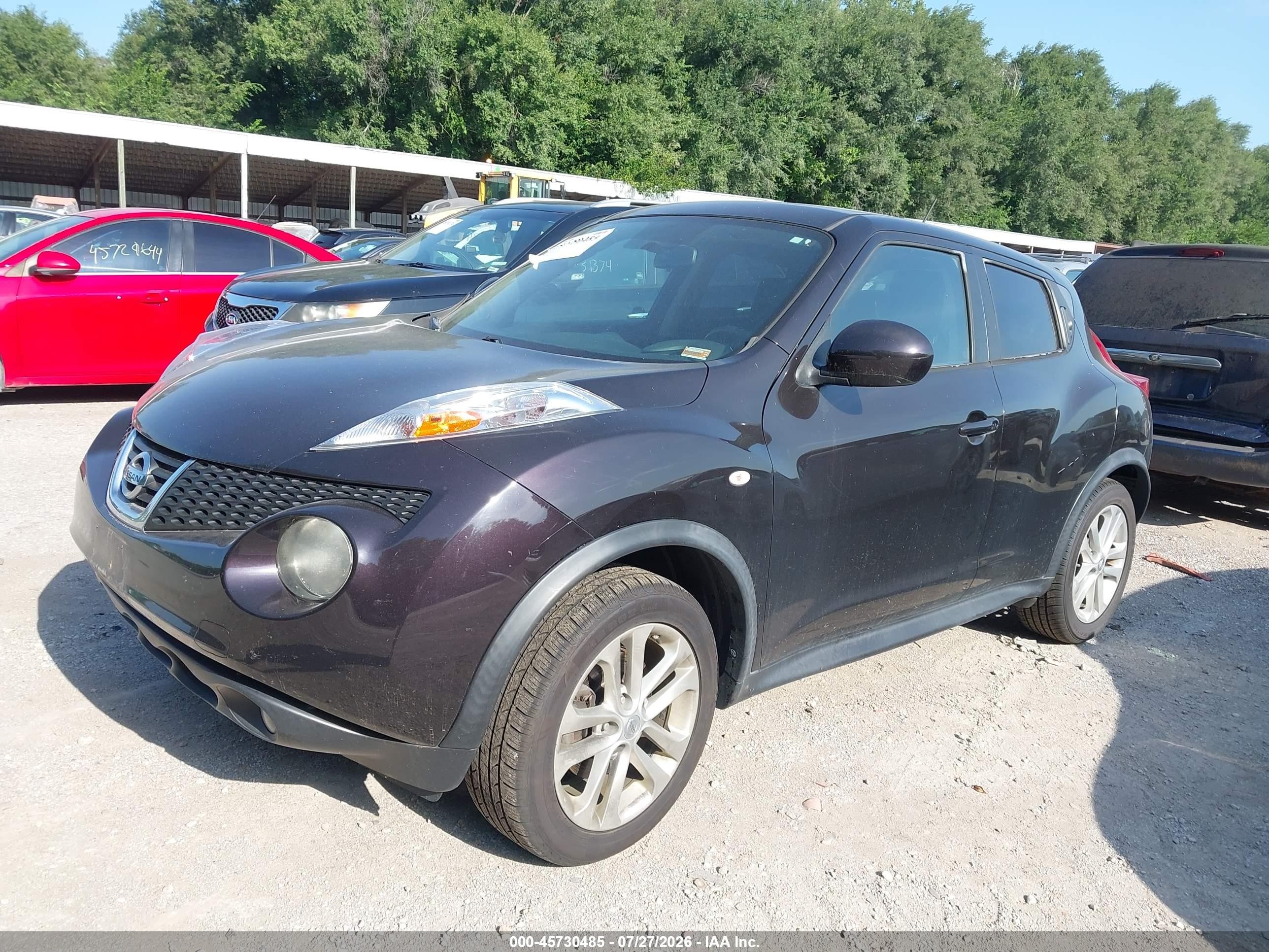 2014 Nissan Juke Sl Gray vin: JN8AF5MVXET363048