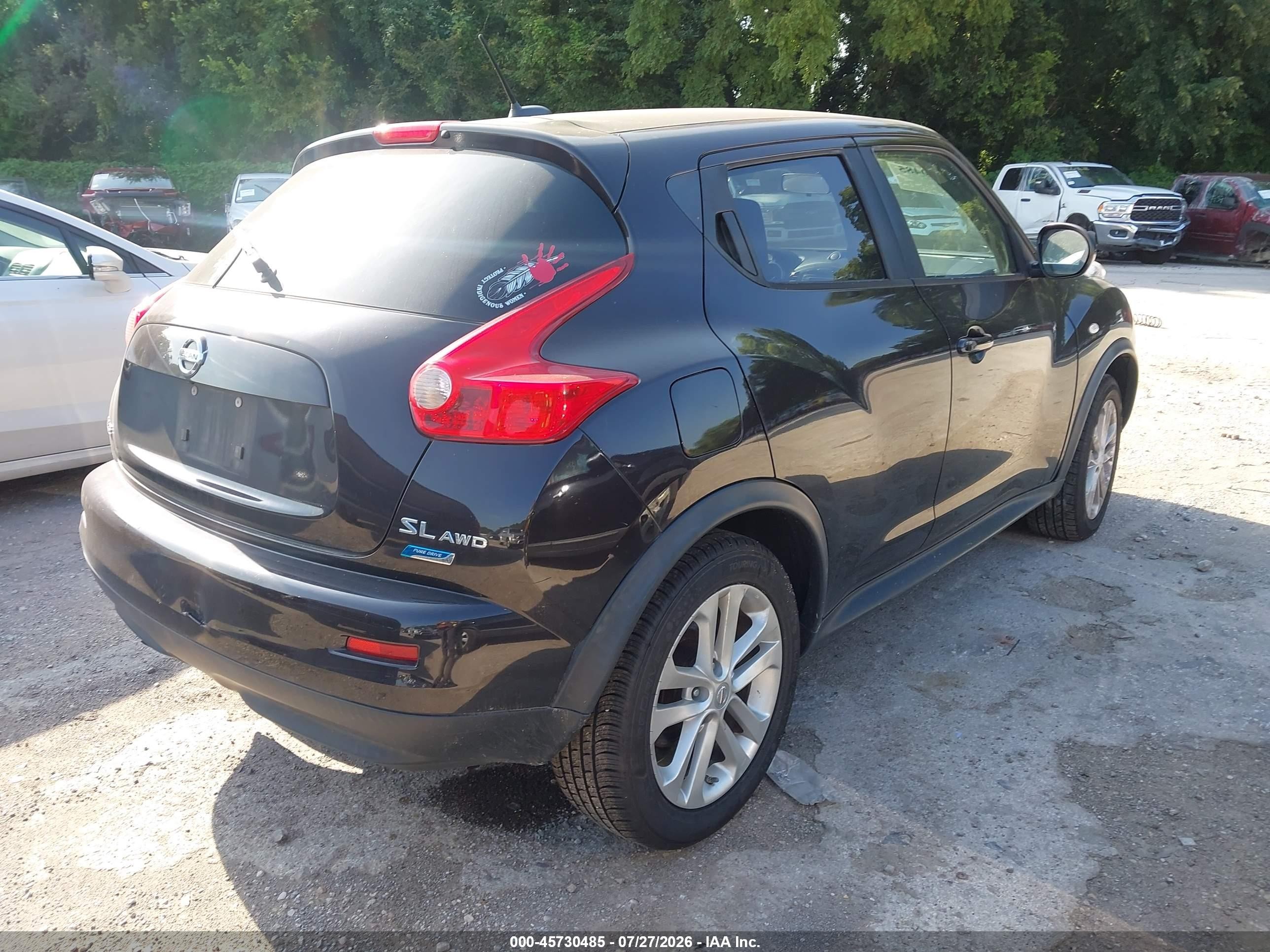 2014 Nissan Juke Sl Gray vin: JN8AF5MVXET363048