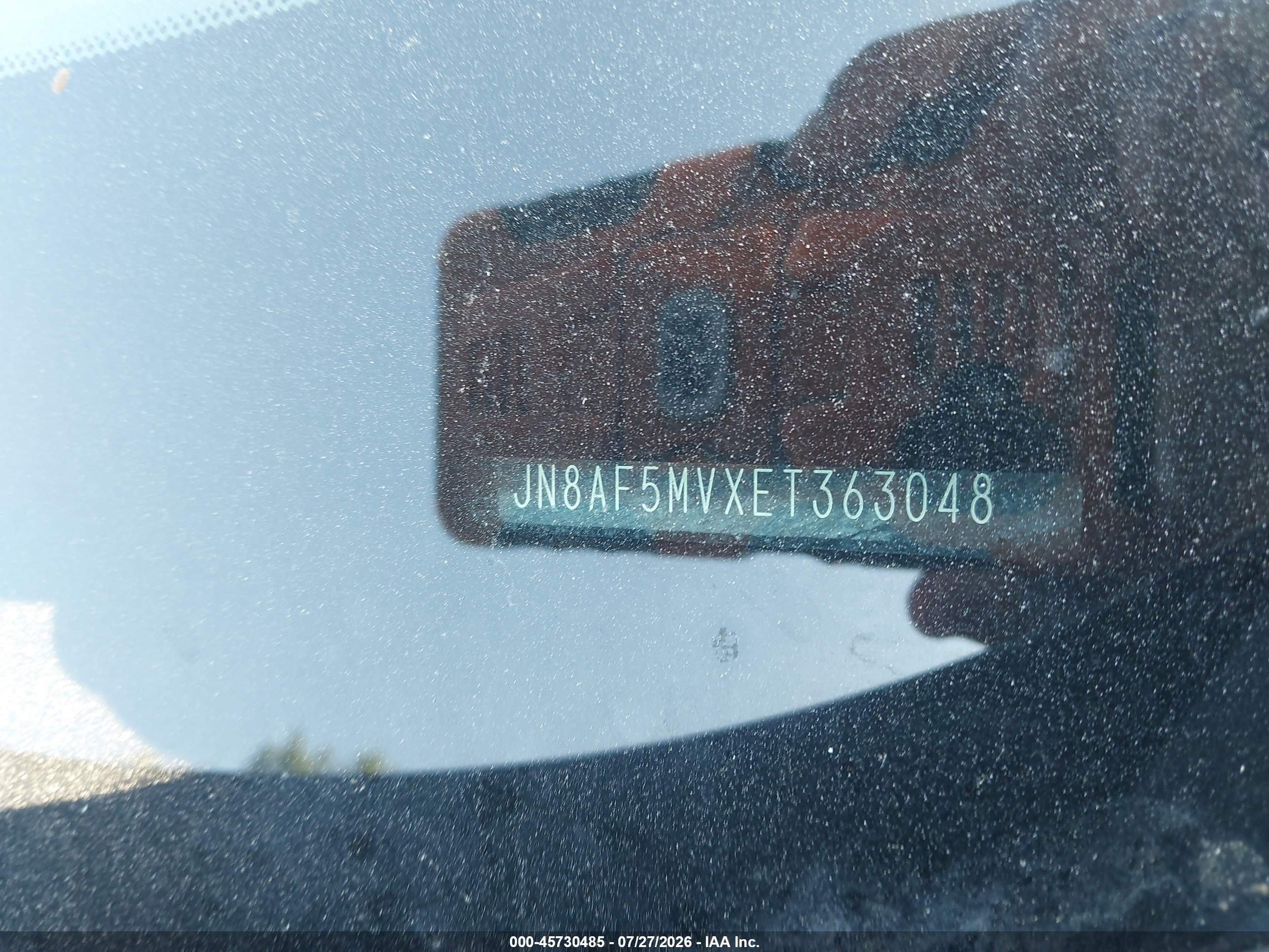 2014 Nissan Juke Sl Gray vin: JN8AF5MVXET363048
