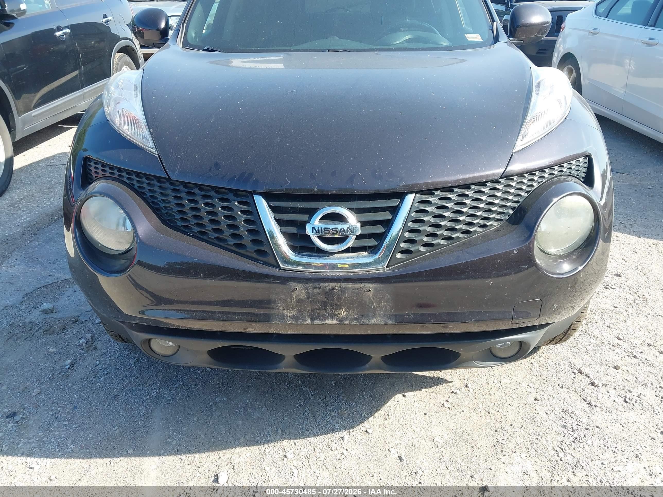 2014 Nissan Juke Sl Gray vin: JN8AF5MVXET363048