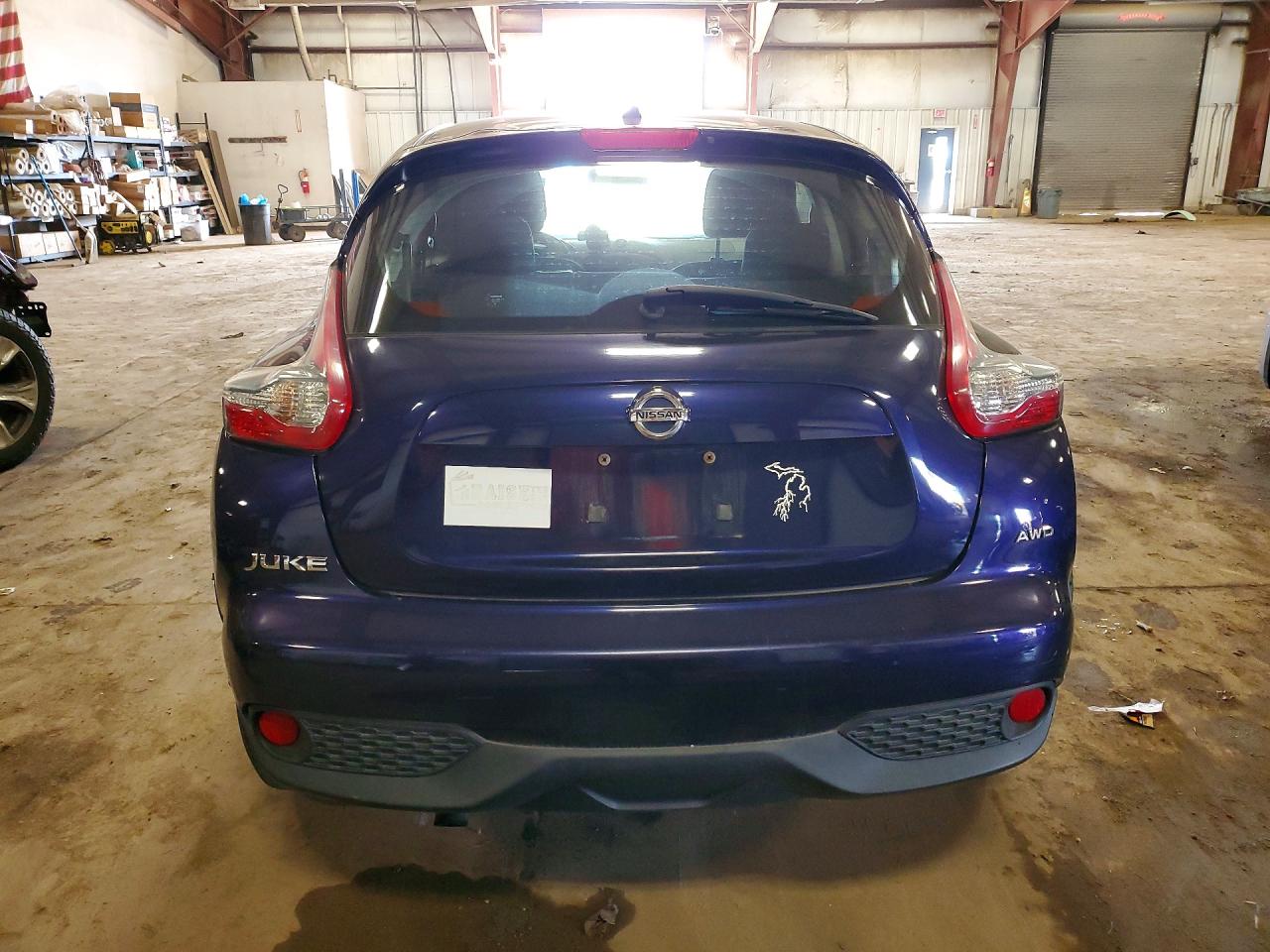 2015 Nissan Juke S Blue vin: JN8AF5MVXFT550243