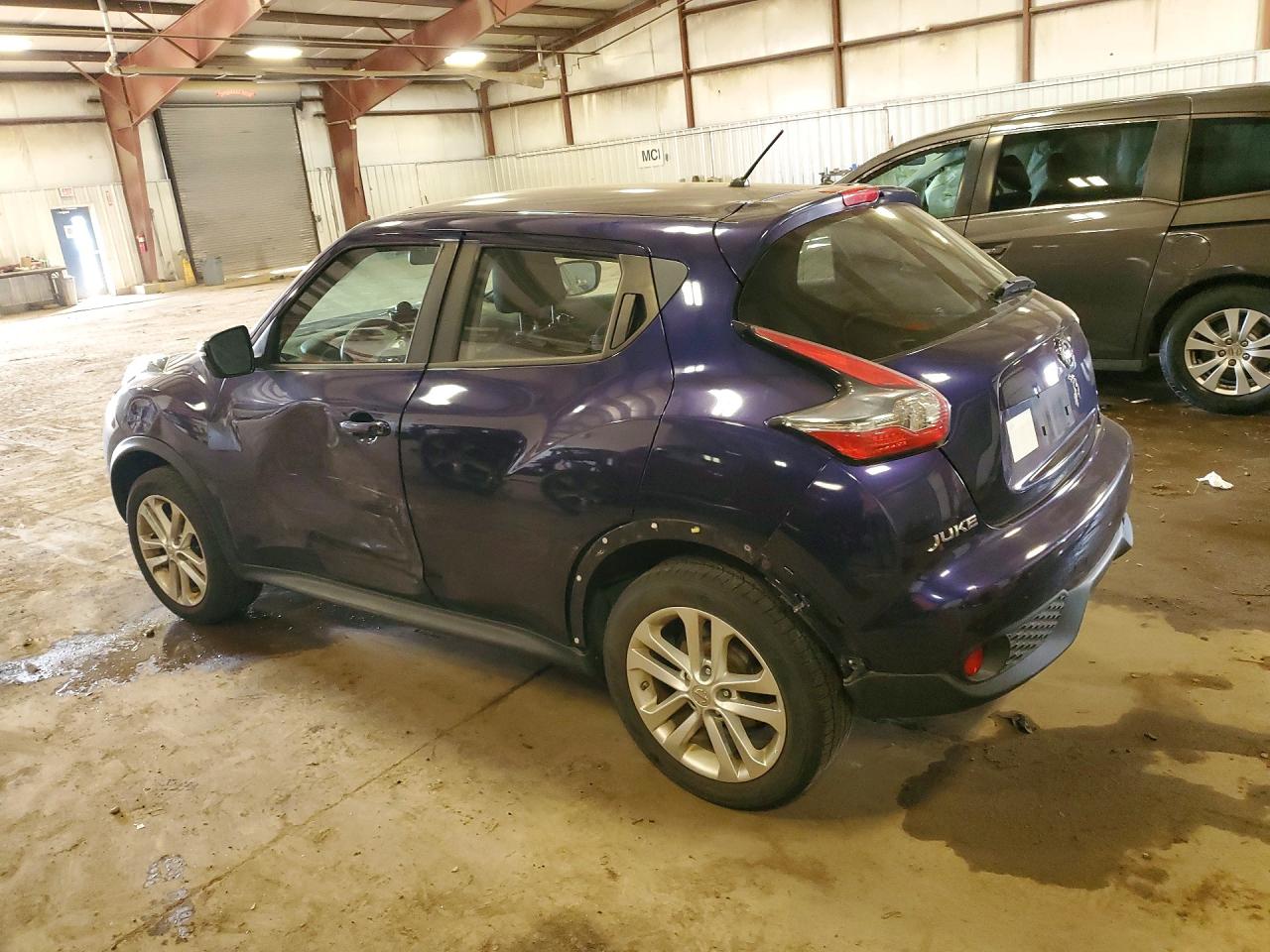 2015 Nissan Juke S Blue vin: JN8AF5MVXFT550243