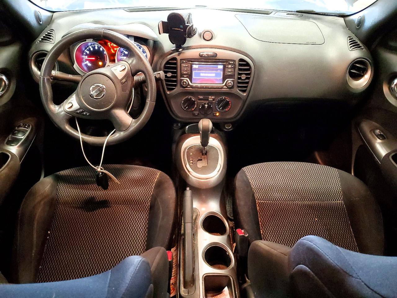 2015 Nissan Juke S Blue vin: JN8AF5MVXFT550243