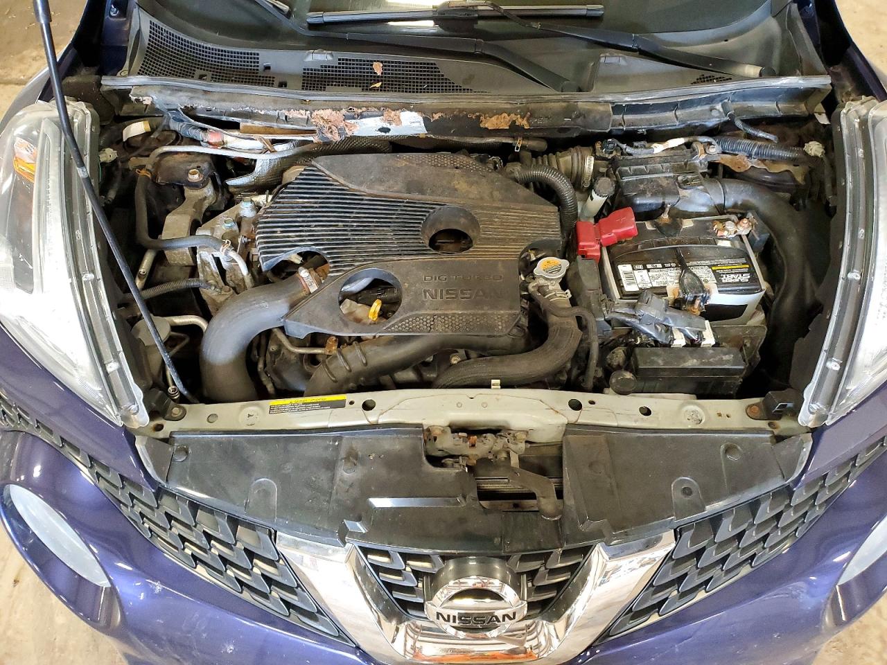 2015 Nissan Juke S Blue vin: JN8AF5MVXFT550243