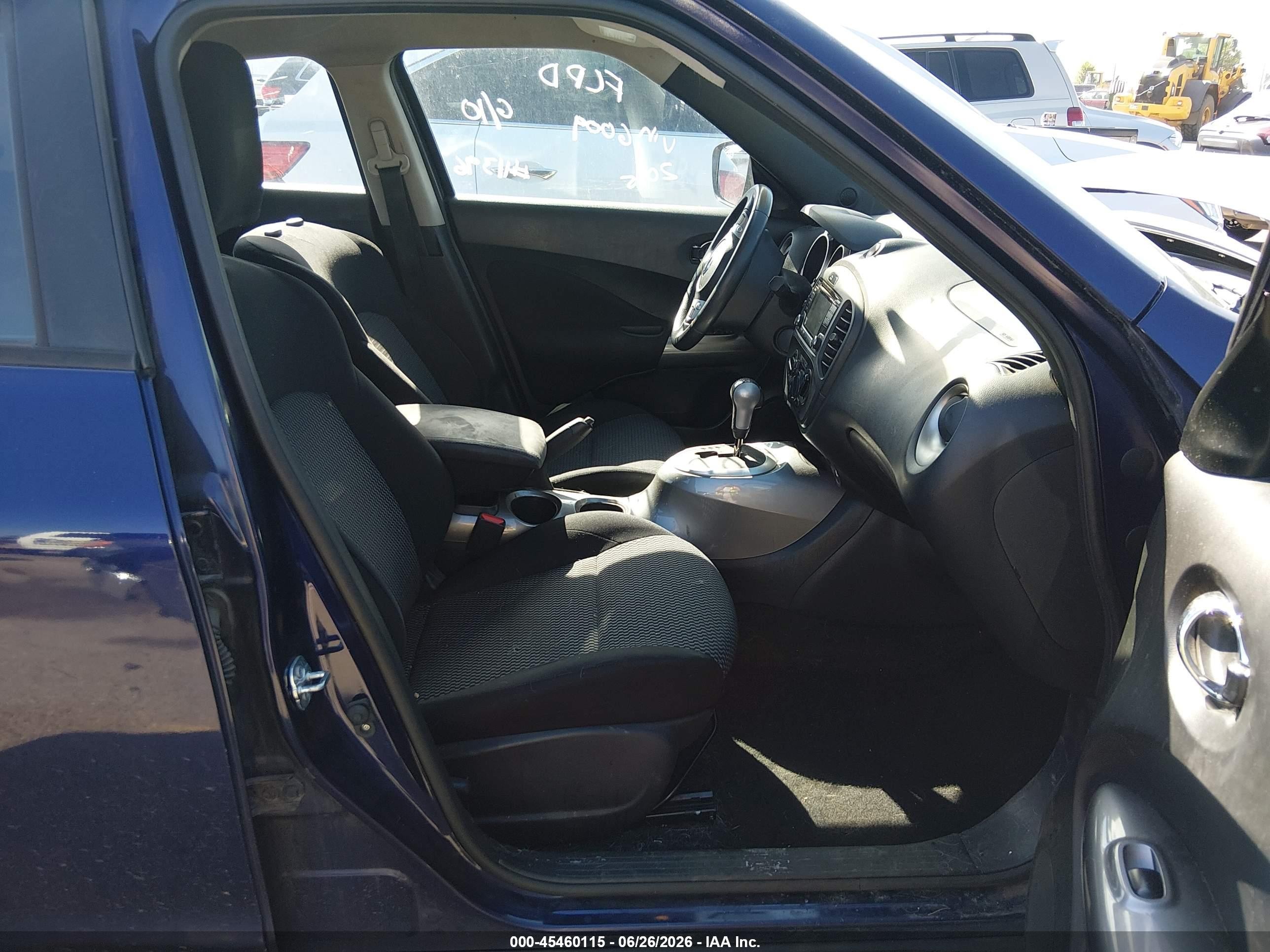 2015 Nissan Juke S Blue vin: JN8AF5MVXFT556009